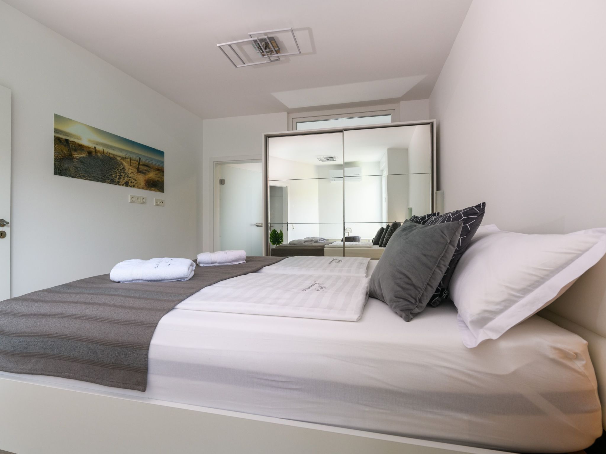 MA Premantura Luxus Apartment Nr. 2 mit Meerblick und Parkplatz für 2+2 Persone-Drinnen