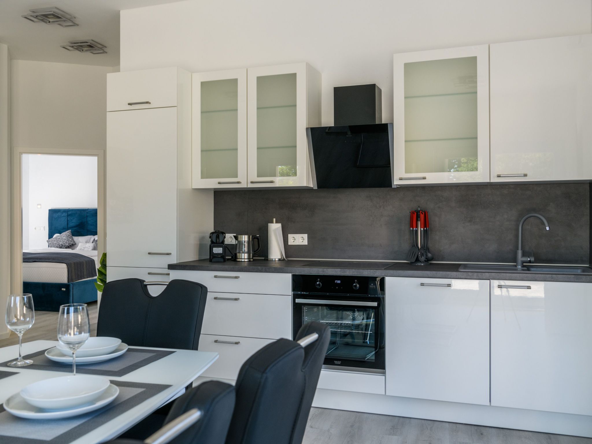 MA Premantura Luxusappartement Nr. 1 mit Terrasse und Parkplatz für 2+2 Persone-Drinnen