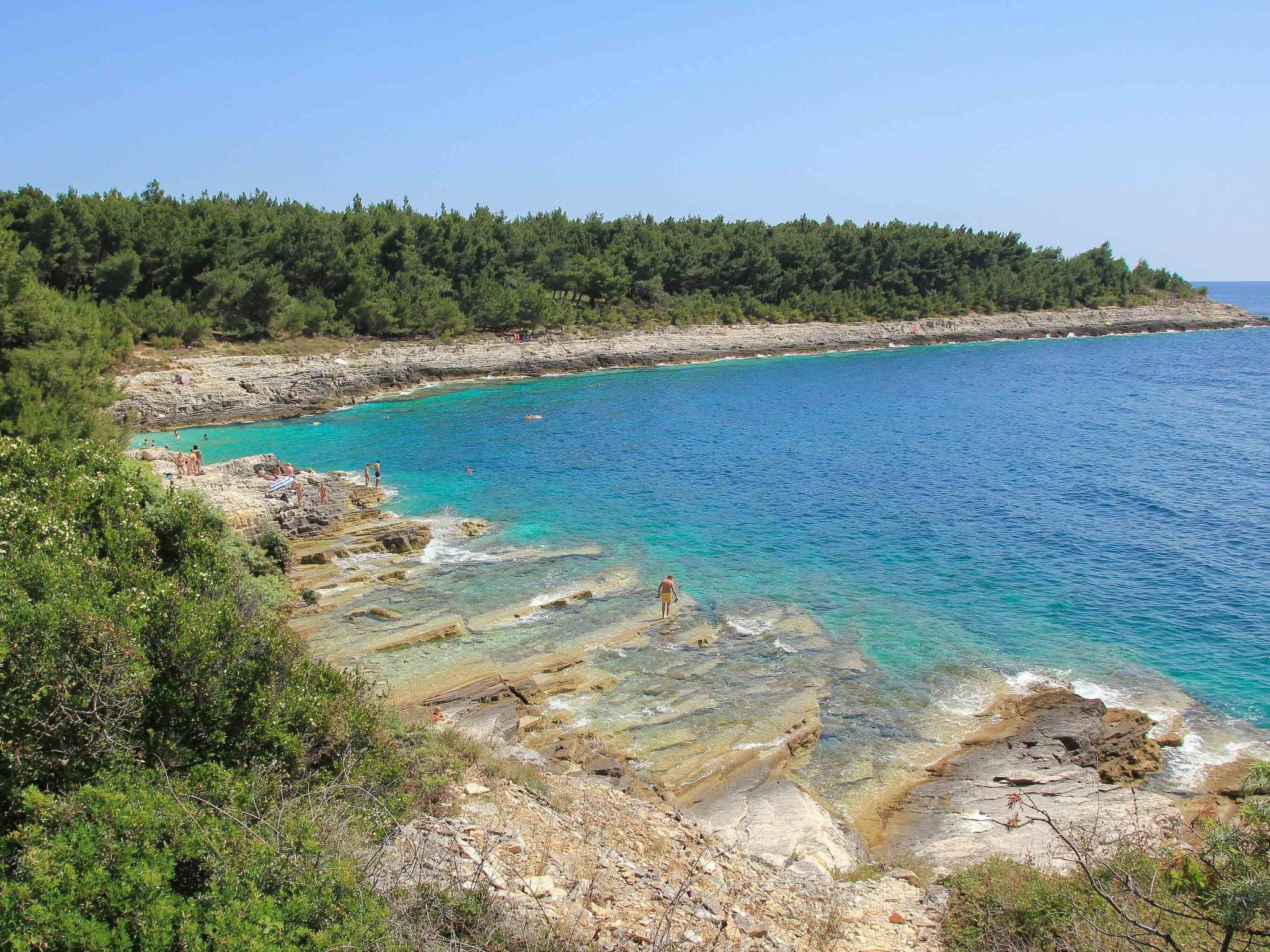 MA Premantura Luxusappartement Nr. 1 mit Terrasse und Parkplatz für 2+2 Persone-Drinnen