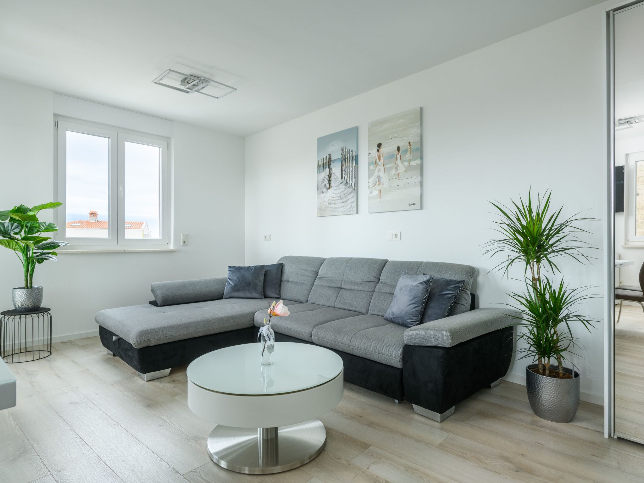 MA Premantura Luxus Apartment Nr. 3 mit Meerblick und Parkplatz für 2+2 Persone-Drinnen