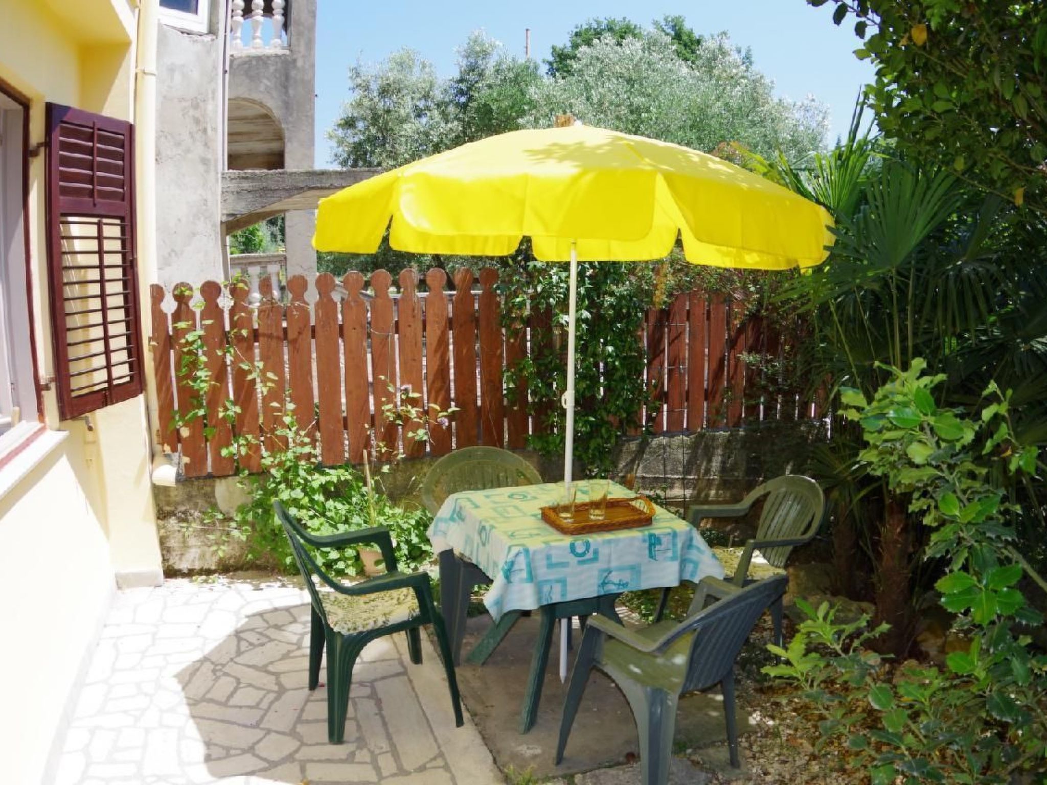 Wohnung in Pješčana Uvala, 500 m vom Strand entfernt-Dehors