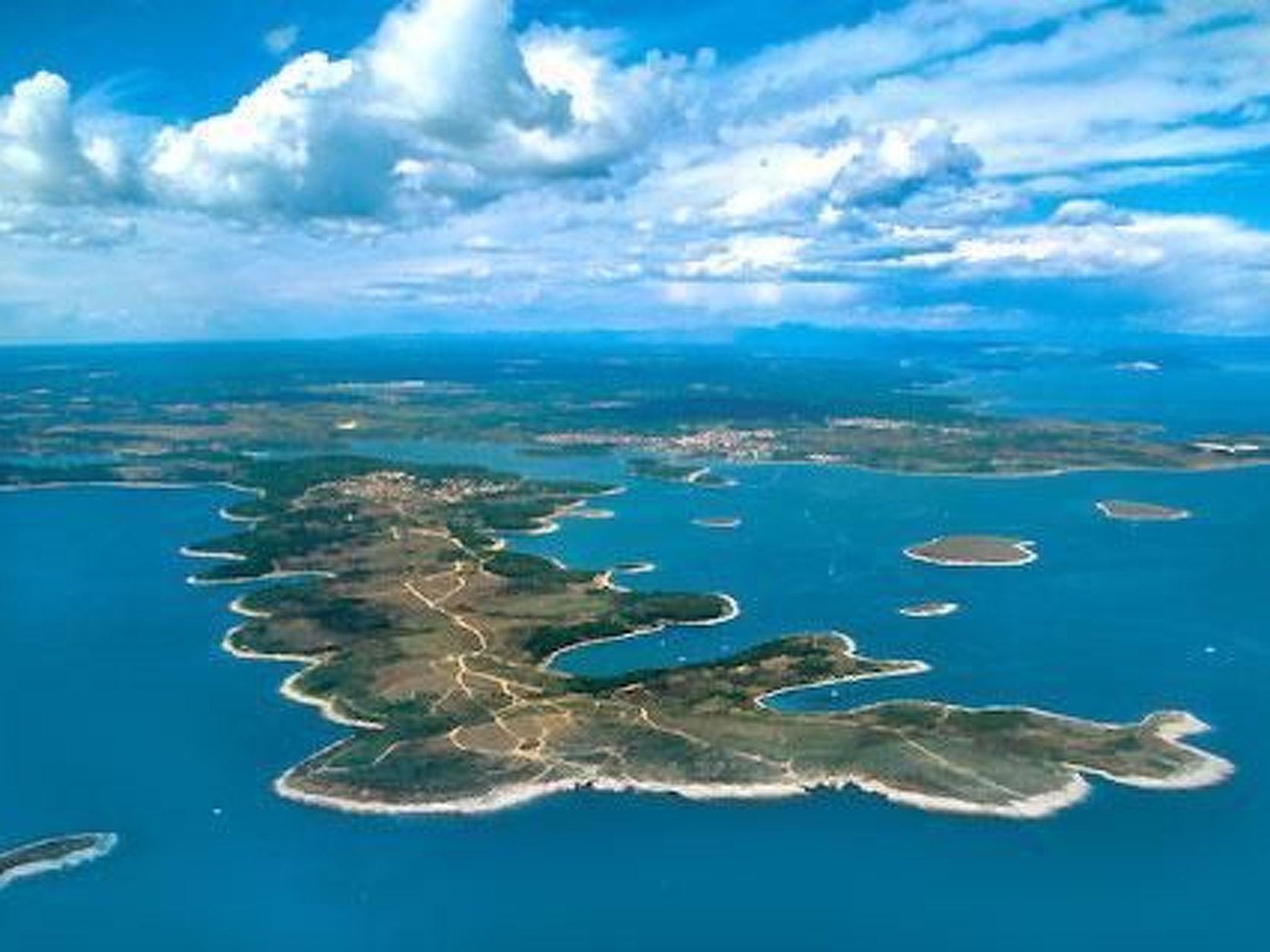 Wohnung in Banjole mit großem Garten-Buiten