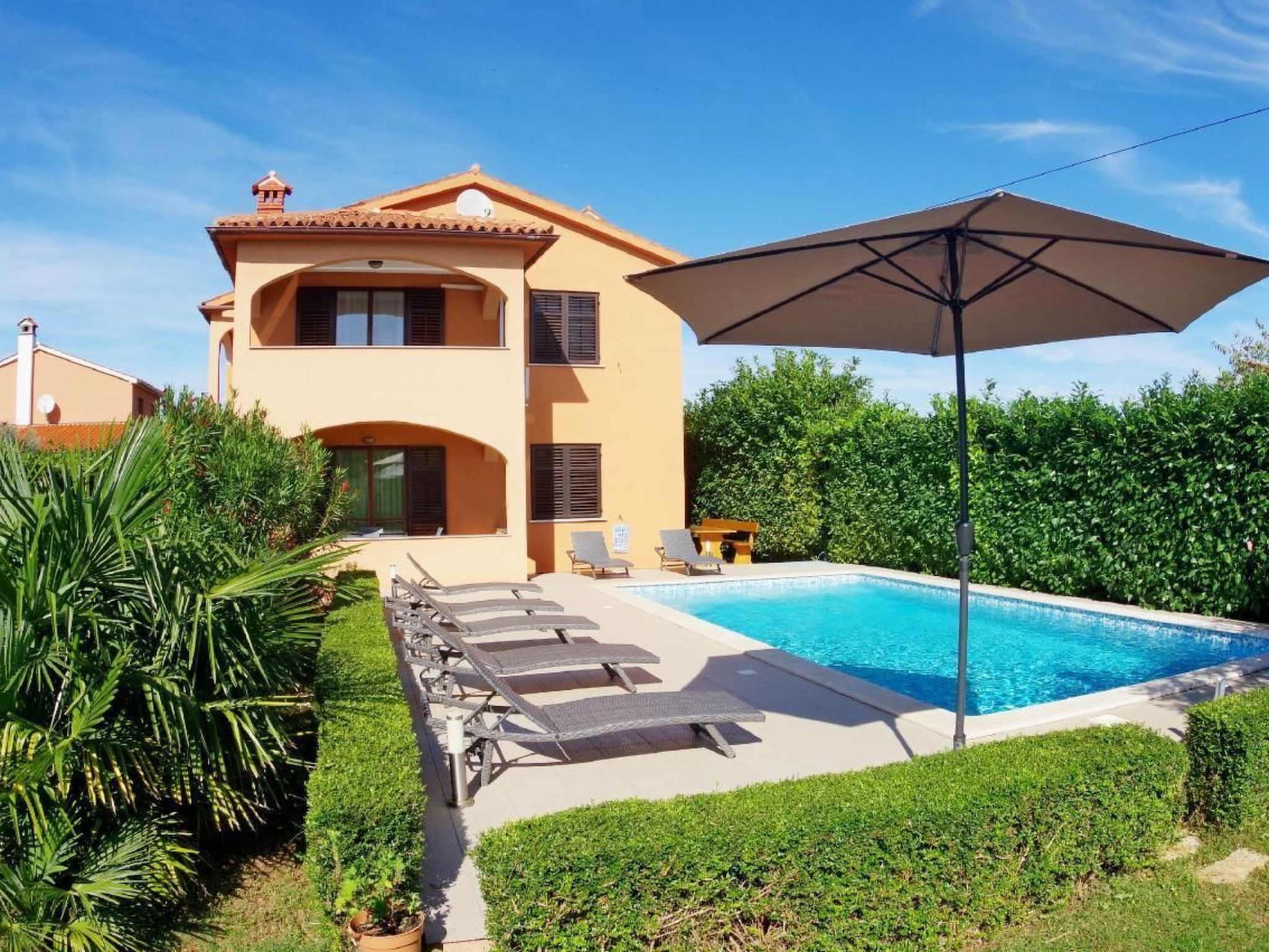 mit privatem Pool und Garten Villa in Banjole