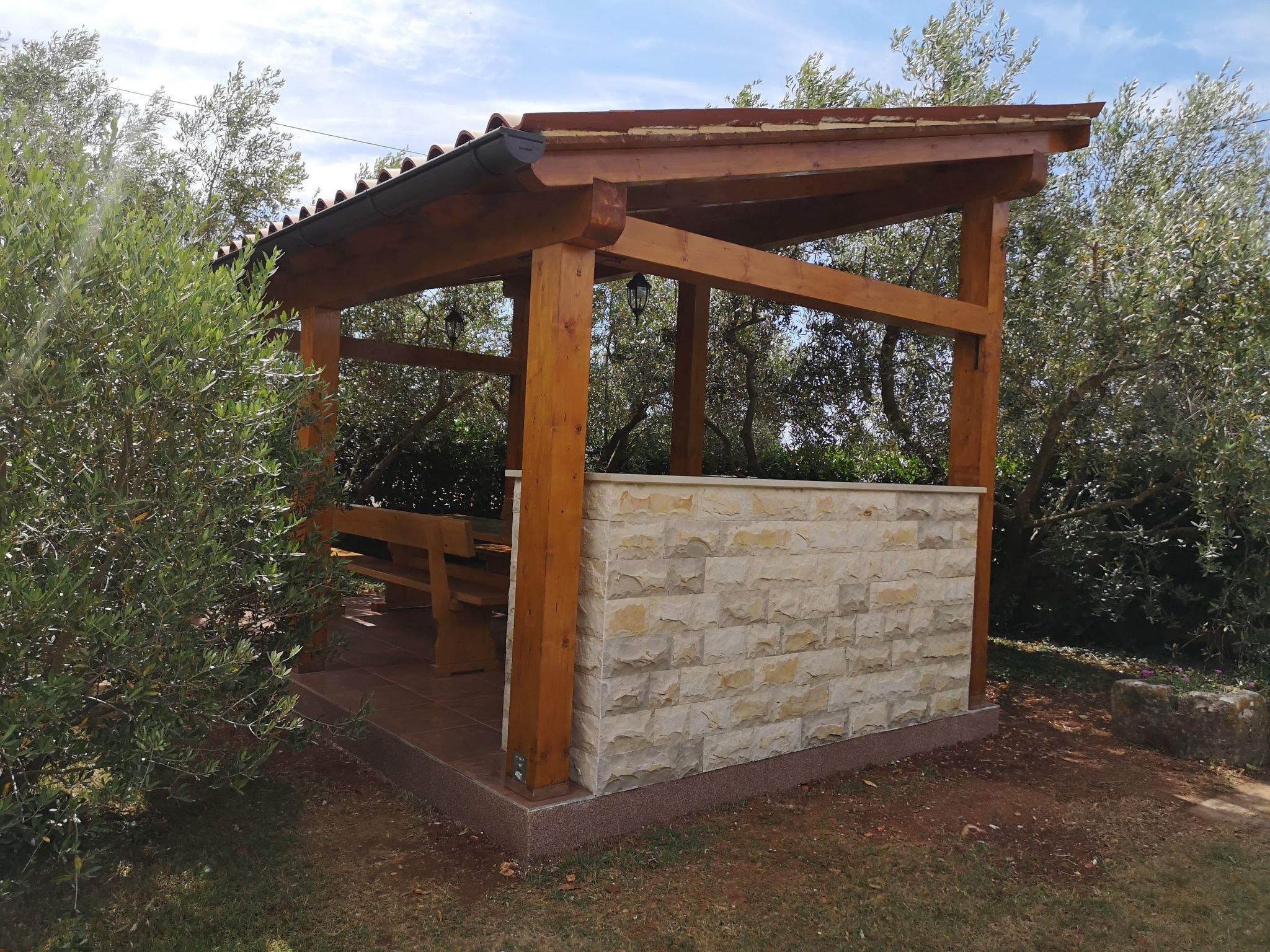 Photo of mit privatem Pool und Garten