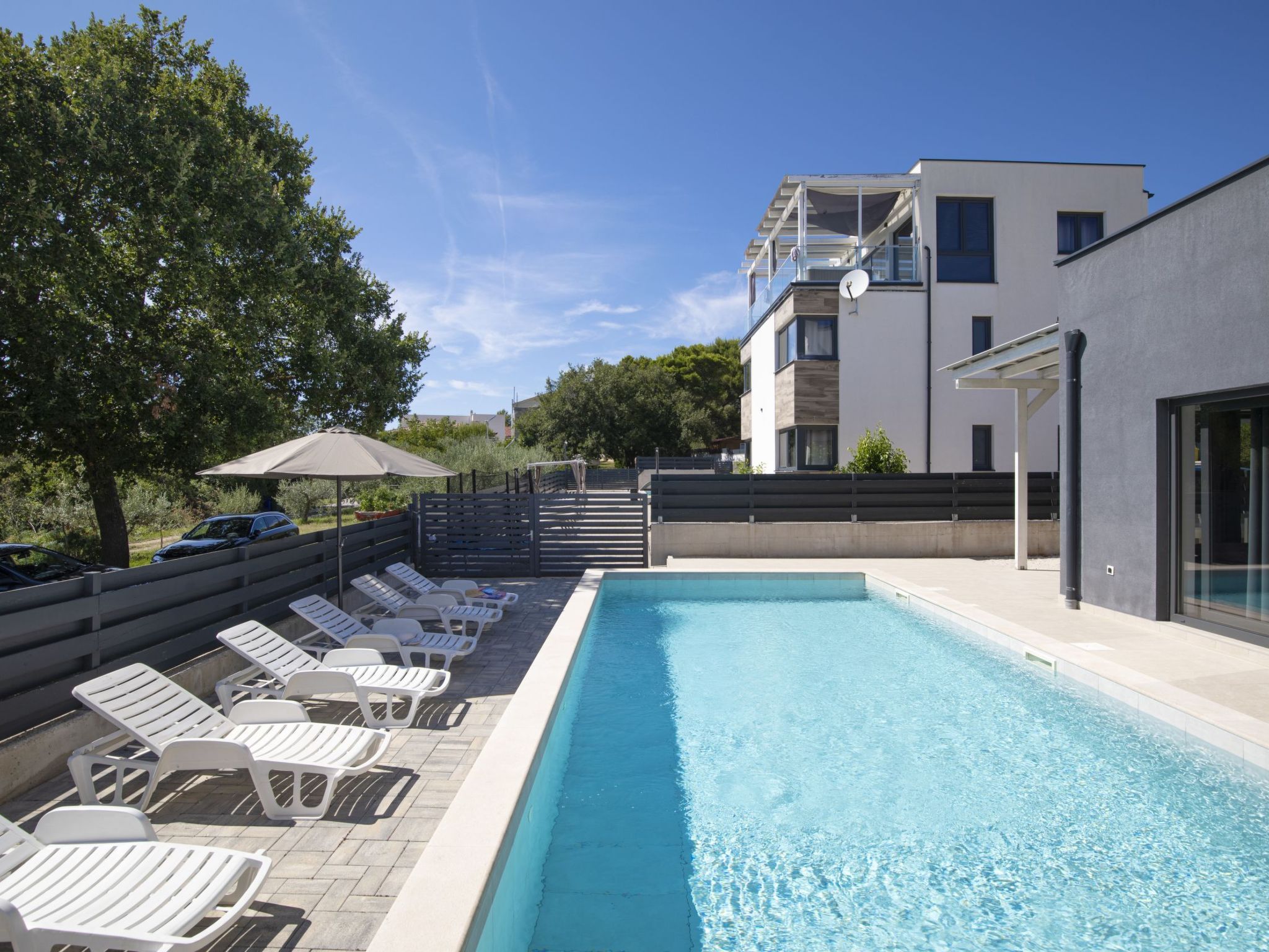 Villa Sole am Meer mit Pool, Sauna, Whirlpool-Drinnen