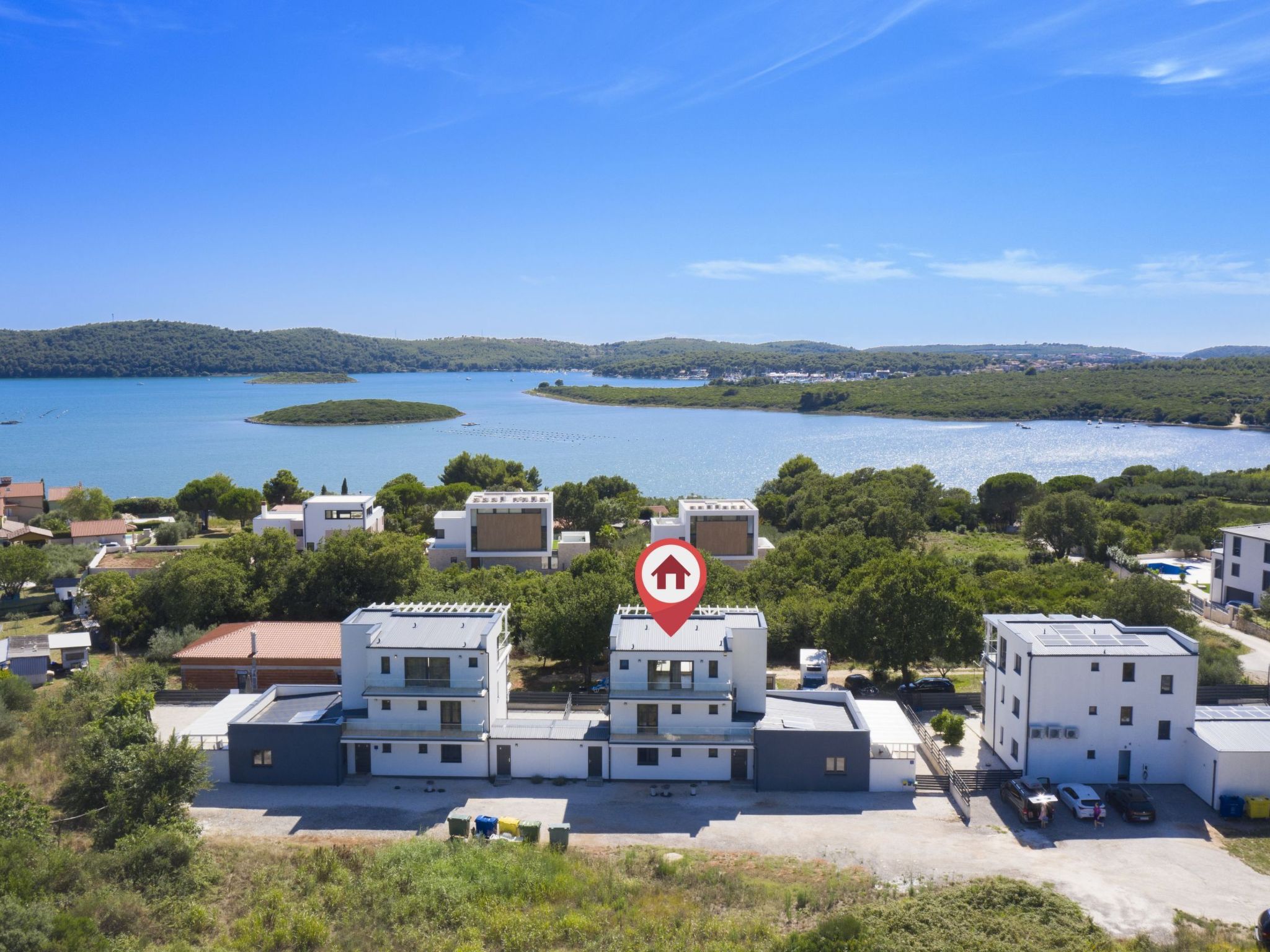 Villa Sole am Meer mit Pool, Sauna, Whirlpool