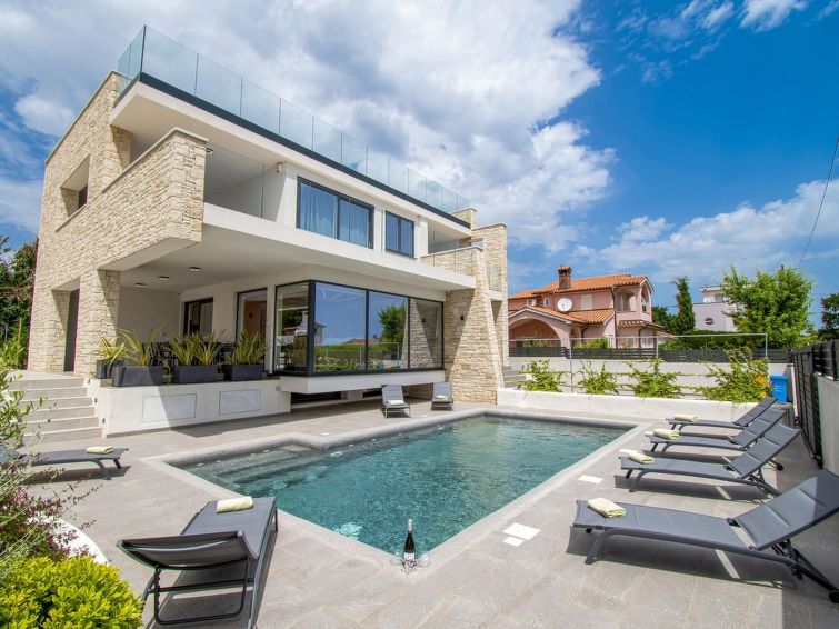 Schöne Villa Im Dorf Ližnjan - Medulin