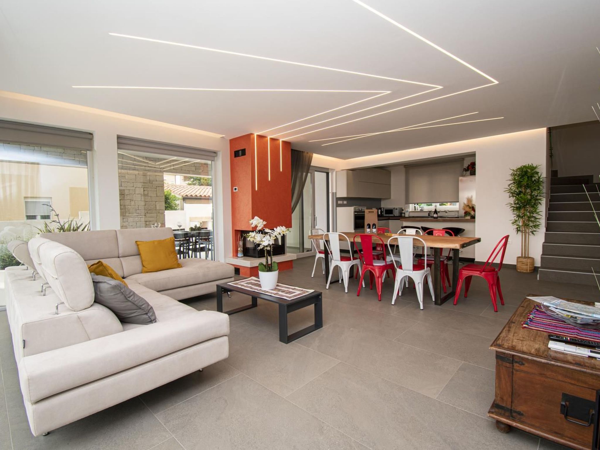 Schöne Villa im Dorf Ližnjan-Binnen