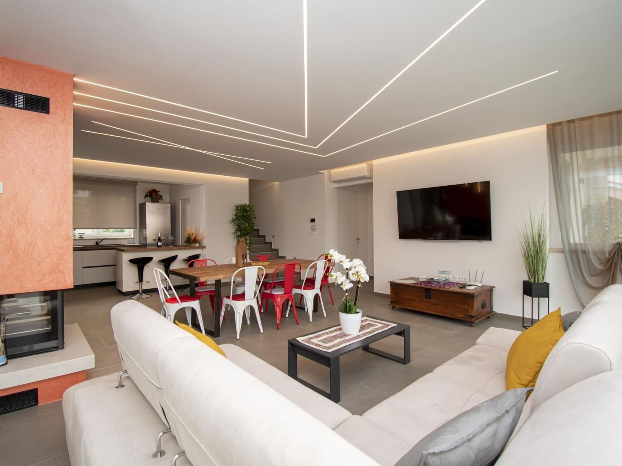 Schöne Villa im Dorf Ližnjan-Binnen