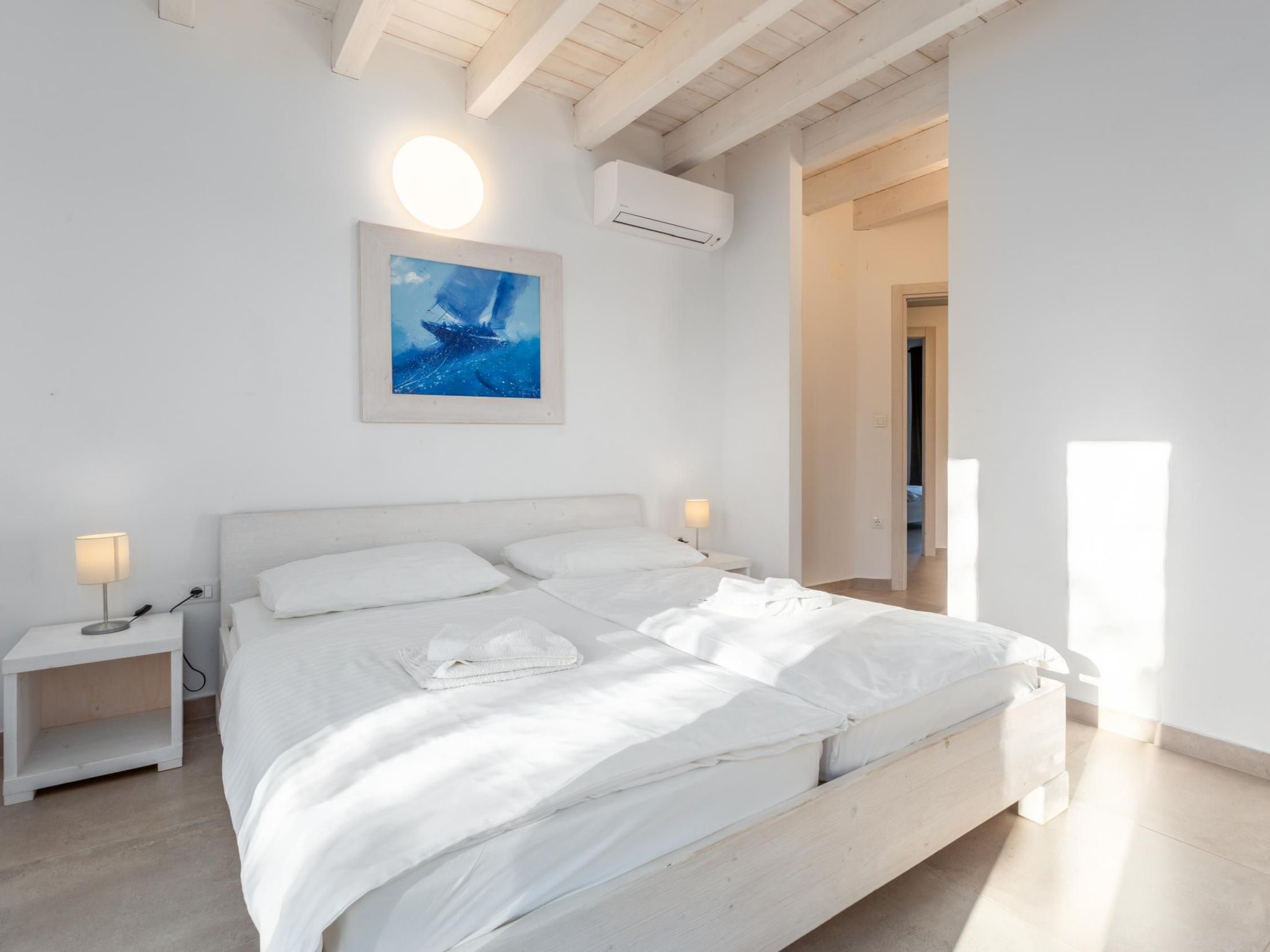 Villa Luna mit Pool, Sauna, Whirlpool, Tennisplatz-Drinnen