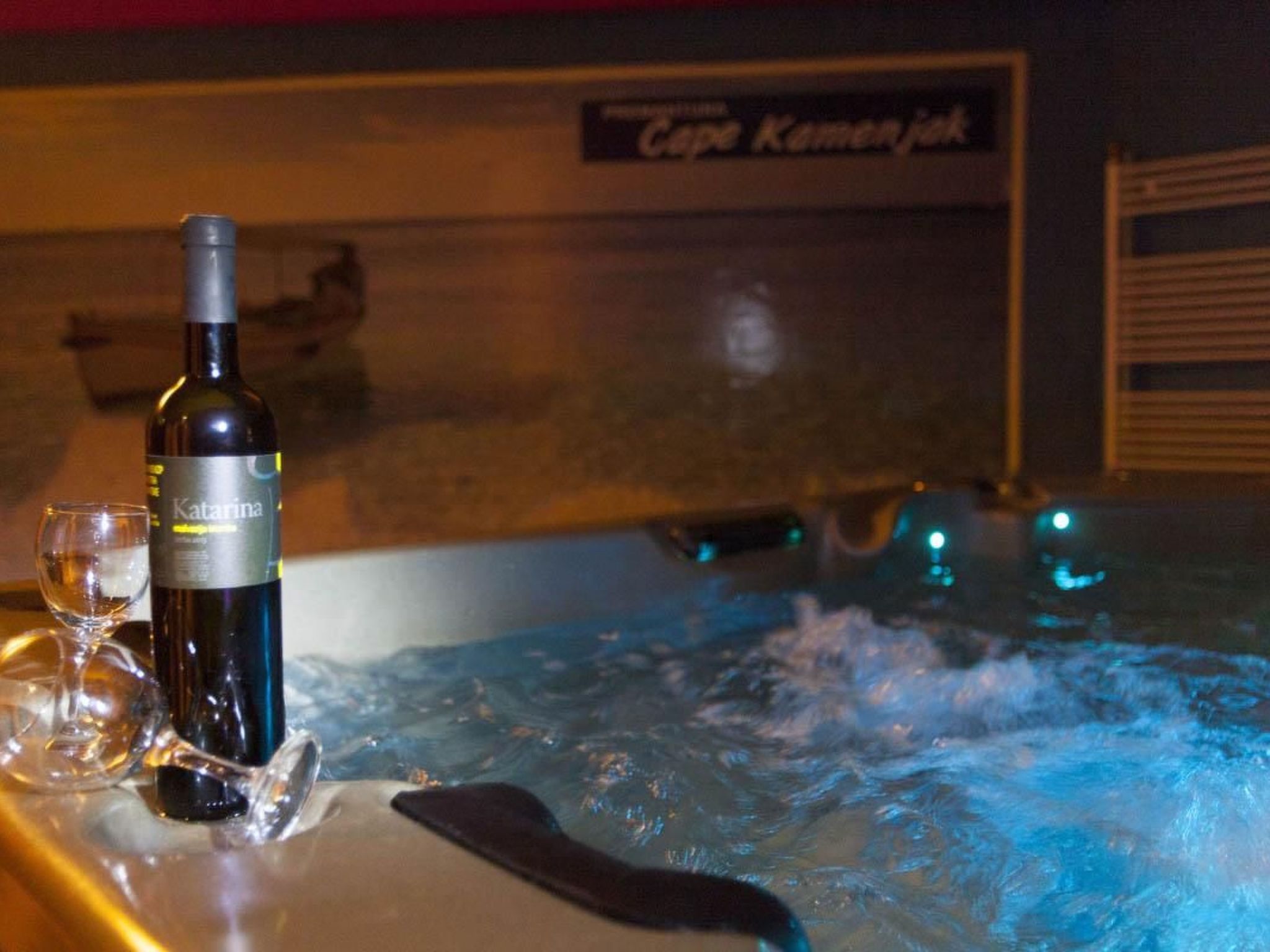 Villa Vedorna großes Wellness-Haus in Strandnähe, Pomer-Binnen