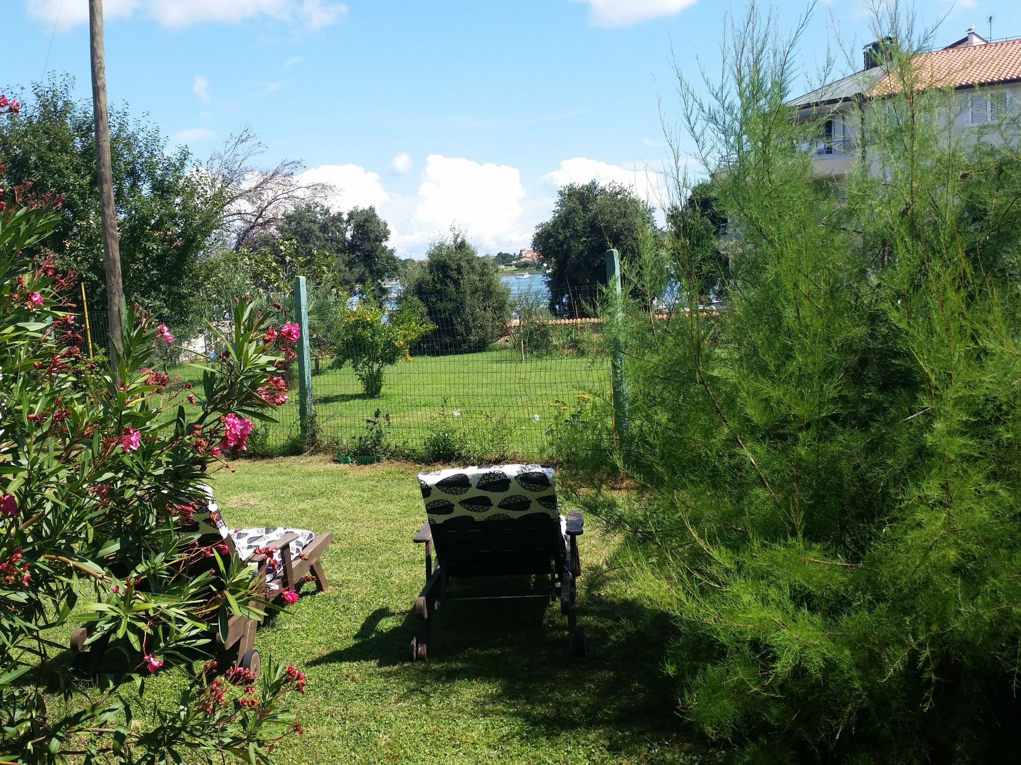 In Banjole mit Großem Garten-Dehors