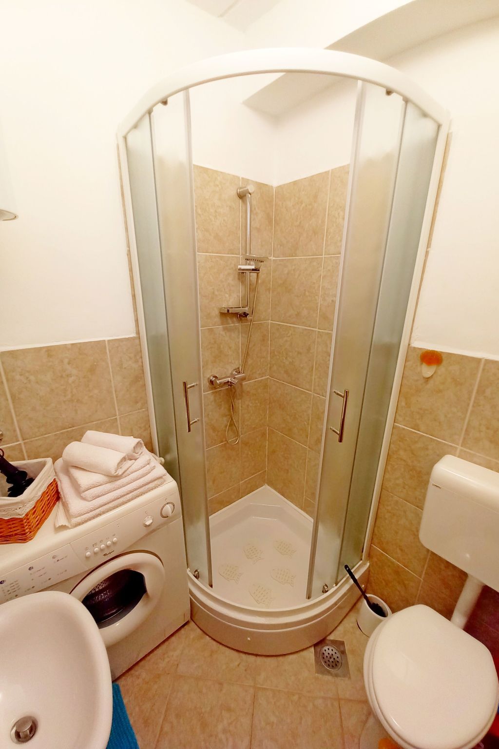 Studio "Goga" mit Terrasse, 800 m vom Strand entfernt-Drinnen