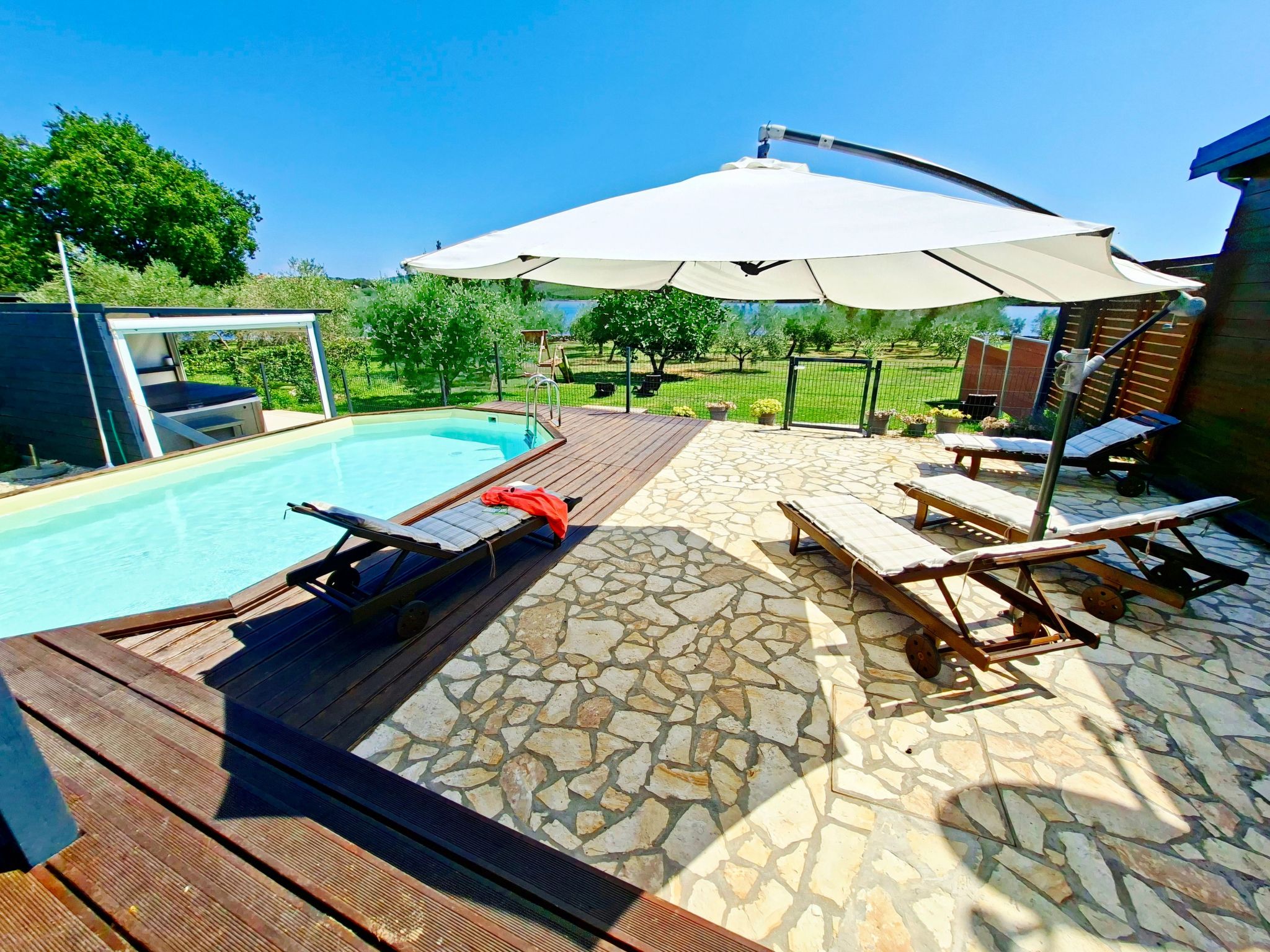 Vakantiehuis met privé zwembad in Pula/Banjole (Kroatië) voor 5 personen