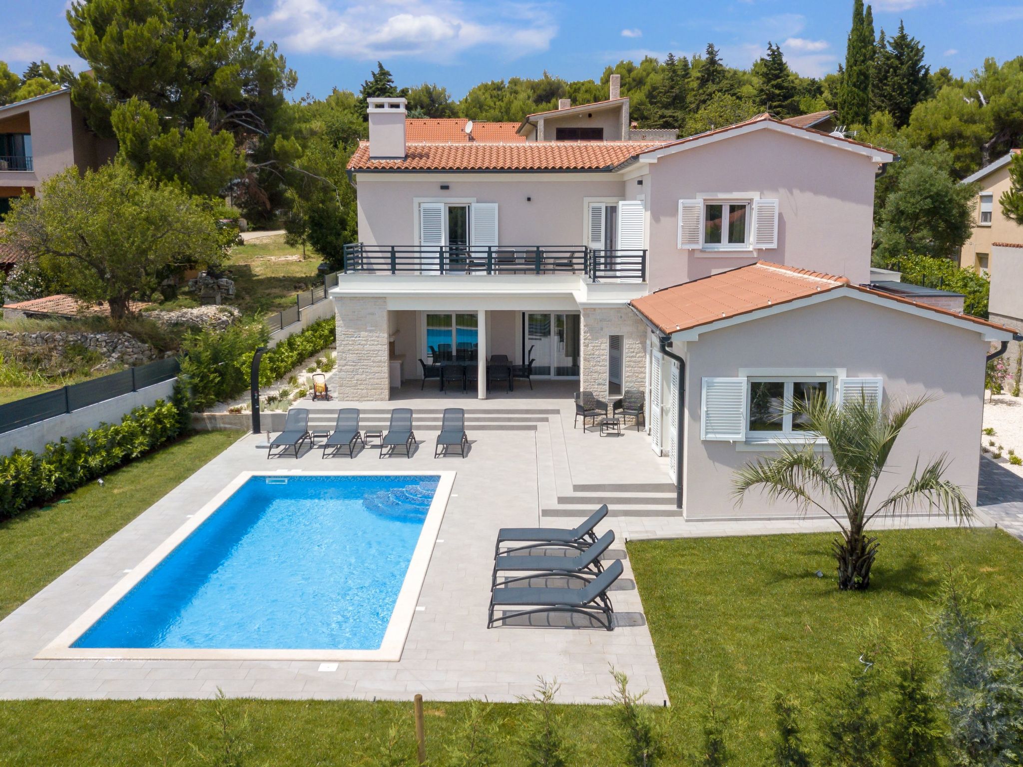 Villa in Premantura mit privatem beheizten Pool  und Sauna-Image-tags.info