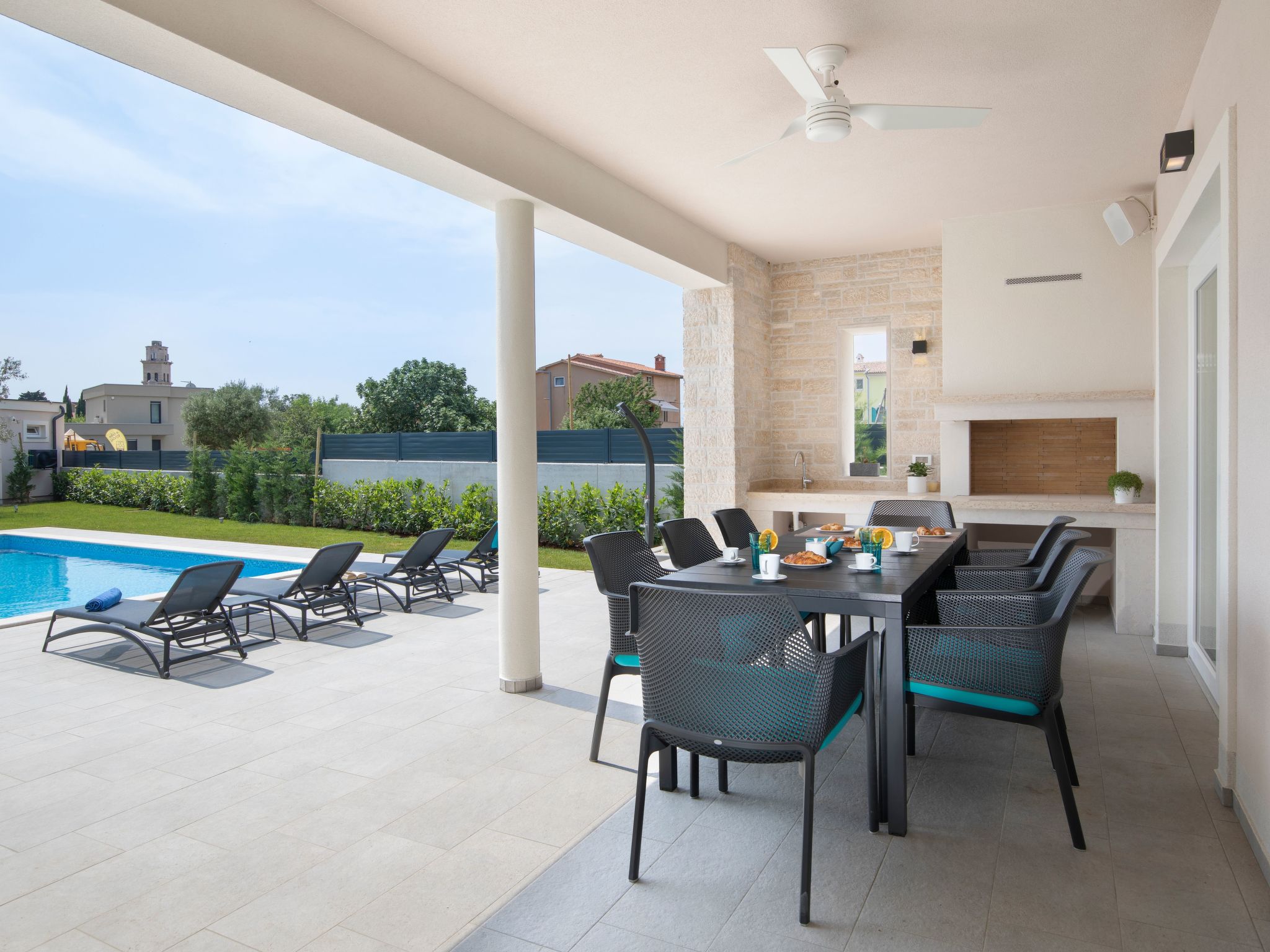 Villa in Premantura mit privatem beheizten Pool  und Sauna-Image-tags.info