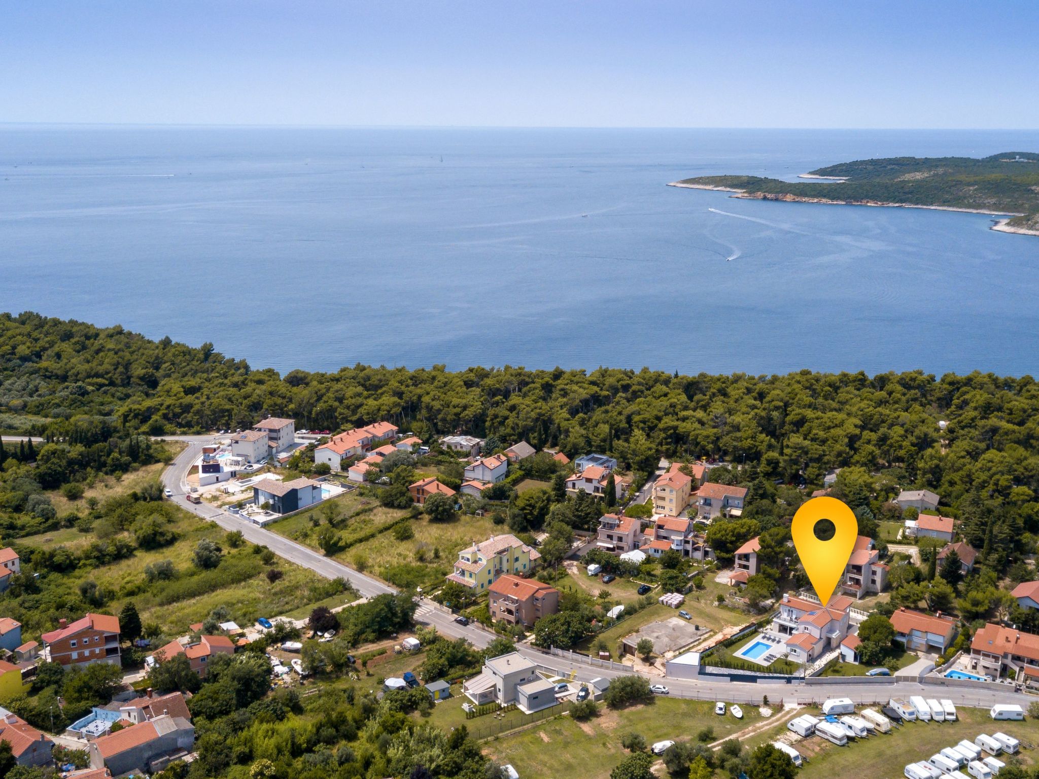 Villa in Premantura mit privatem beheizten Pool  und Sauna-Image-tags.info