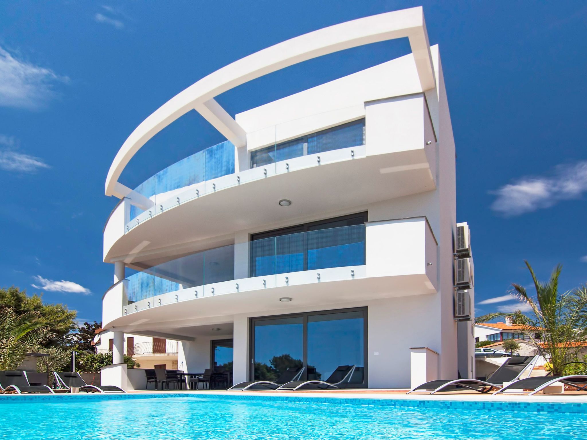 Vakantiehuis met privé zwembad in Pula/Premantura (Kroatië) voor 12 personen