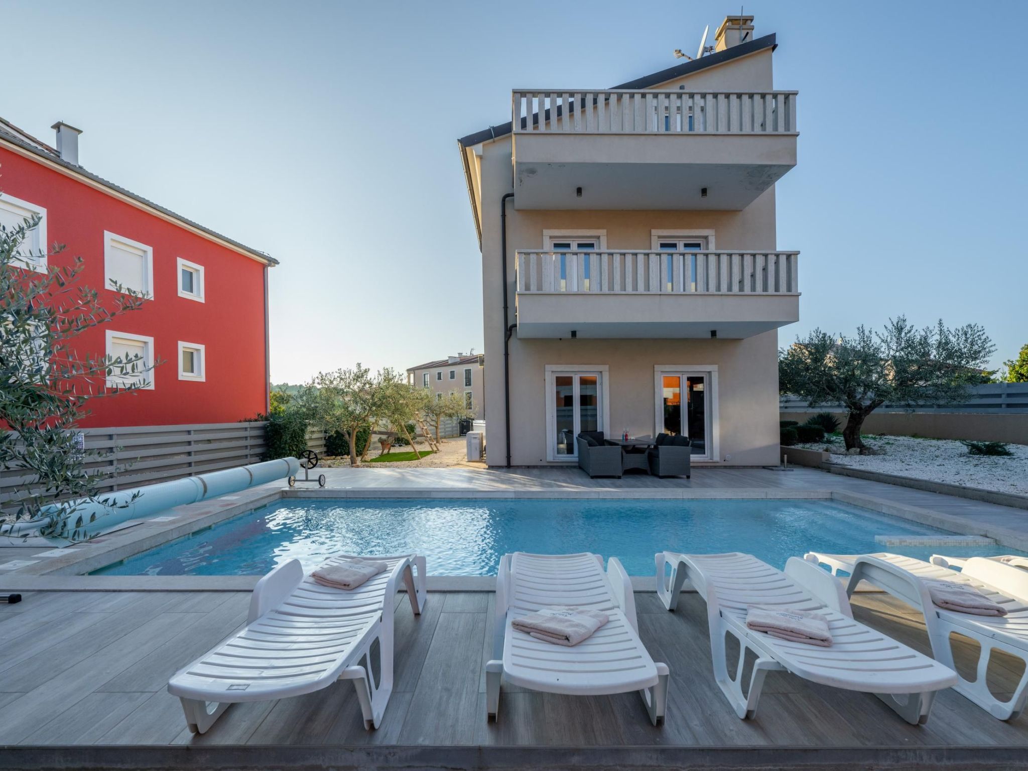 Villa Bellavista für 16 Gäste mit Hockeytisch-Binnen