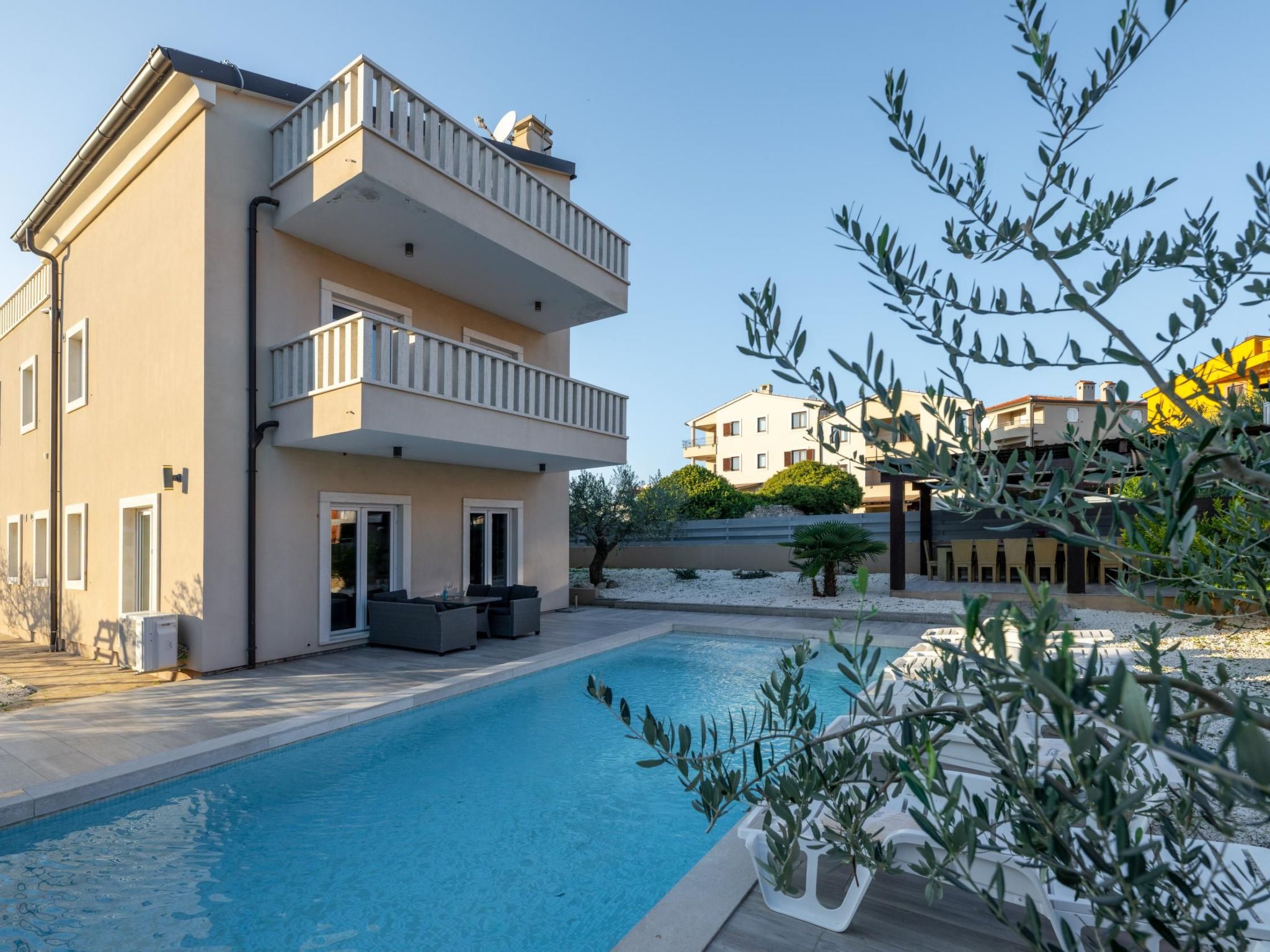 Villa Bellavista für 16 Gäste mit Hockeytisch-Binnen