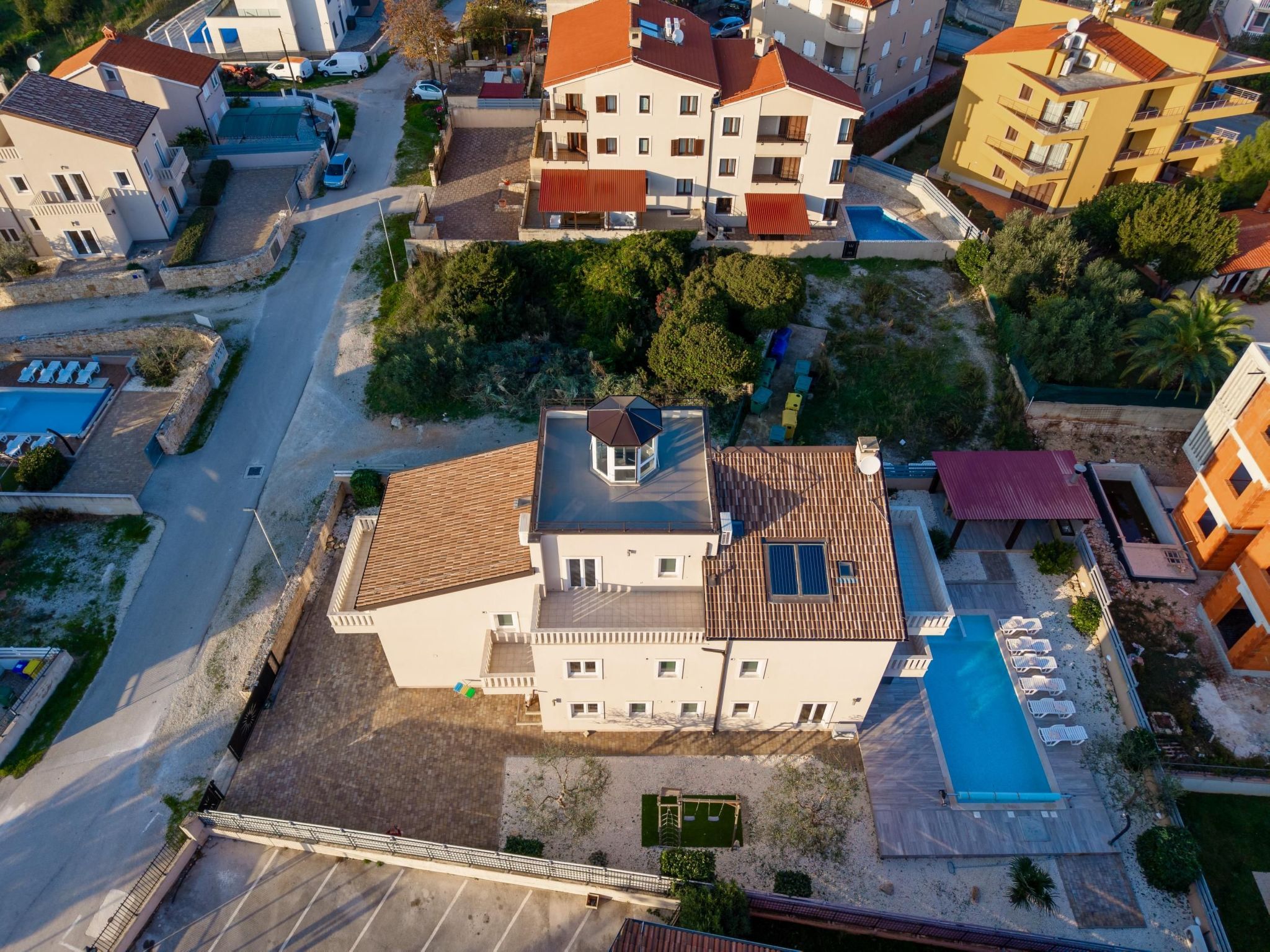 Villa Bellavista für 16 Gäste mit Hockeytisch-Binnen