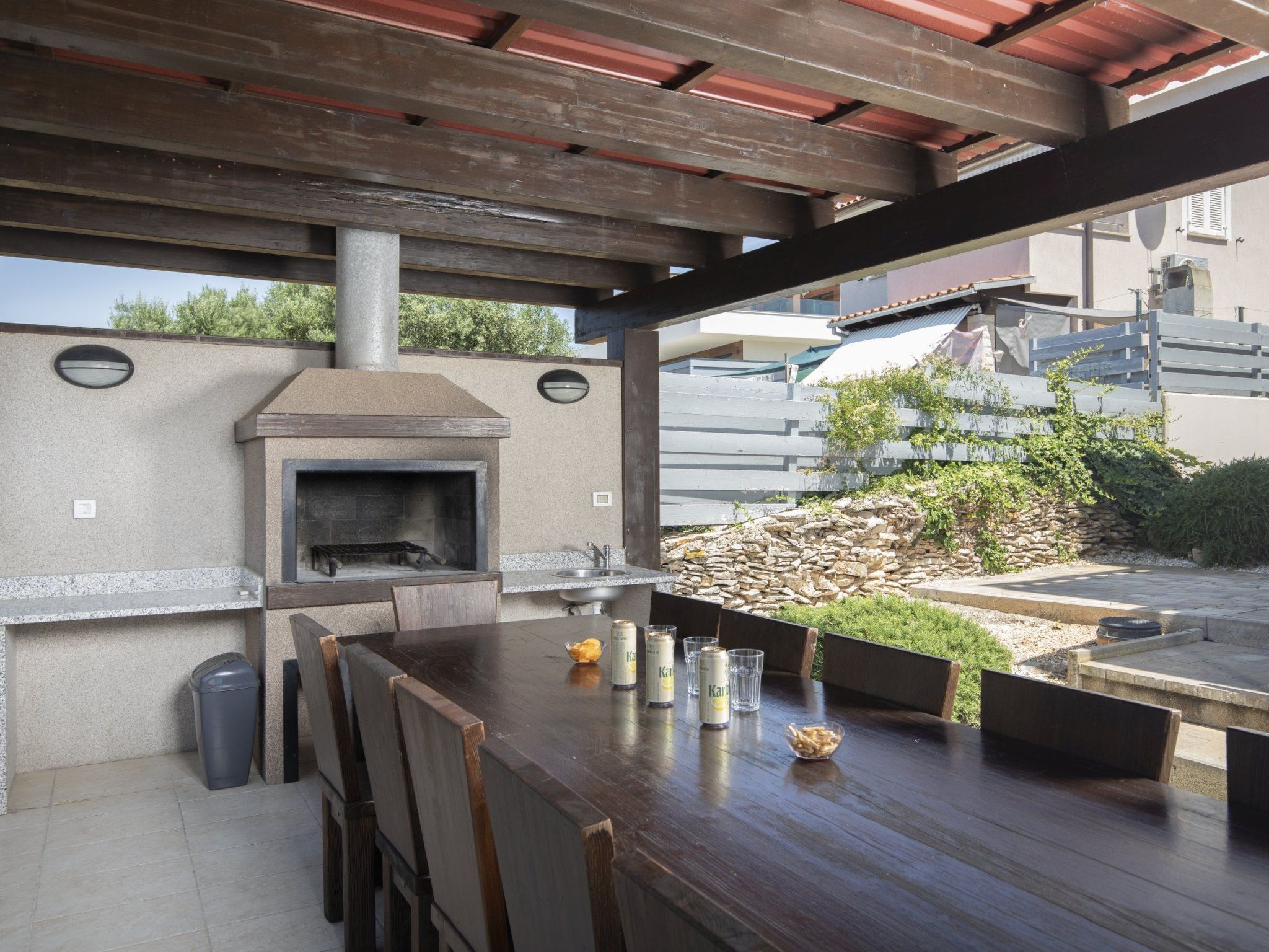 Villa Castagna in Premantura mit Pool und Sauna-Dedans