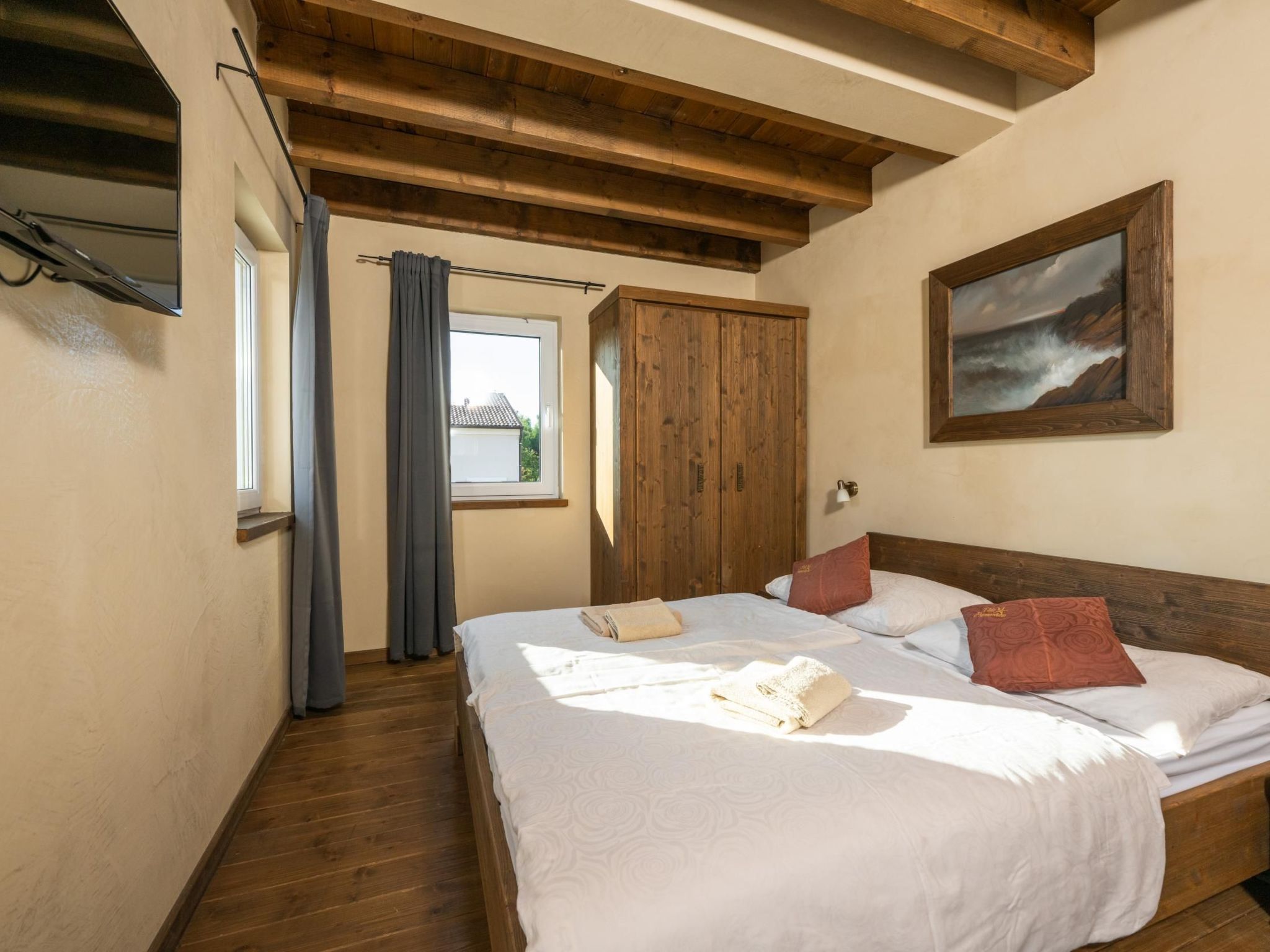 Villa Castagna in Premantura mit Pool und Sauna-Dedans