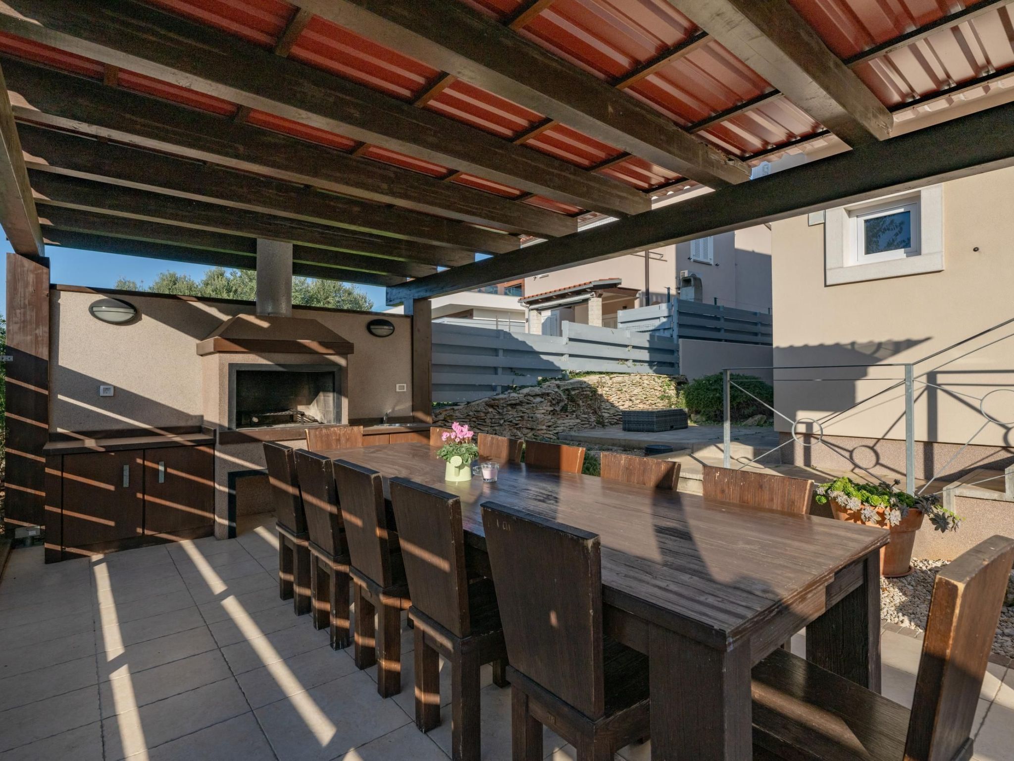 Villa Castagna in Premantura mit Pool und Sauna-Dedans