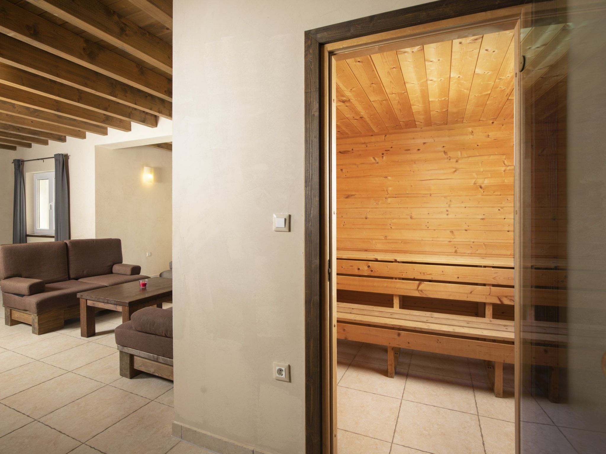 Villa Castagna in Premantura mit Pool und Sauna-Dedans