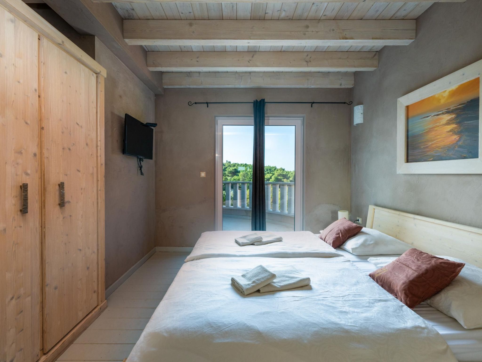 8-Schlafzimmer-Villa Bianca mit Pool, Sauna, Billard-Dedans