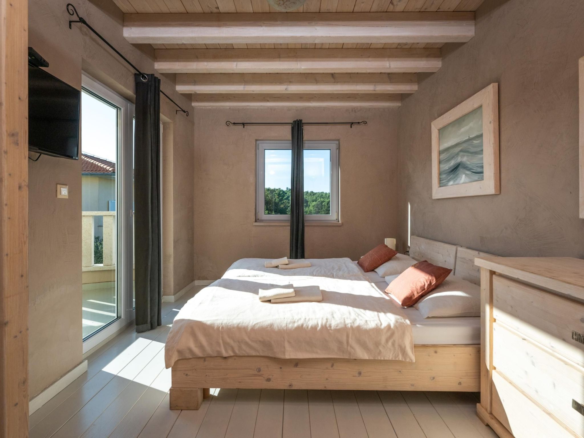 8-Schlafzimmer-Villa Bianca mit Pool, Sauna, Billard-Dedans