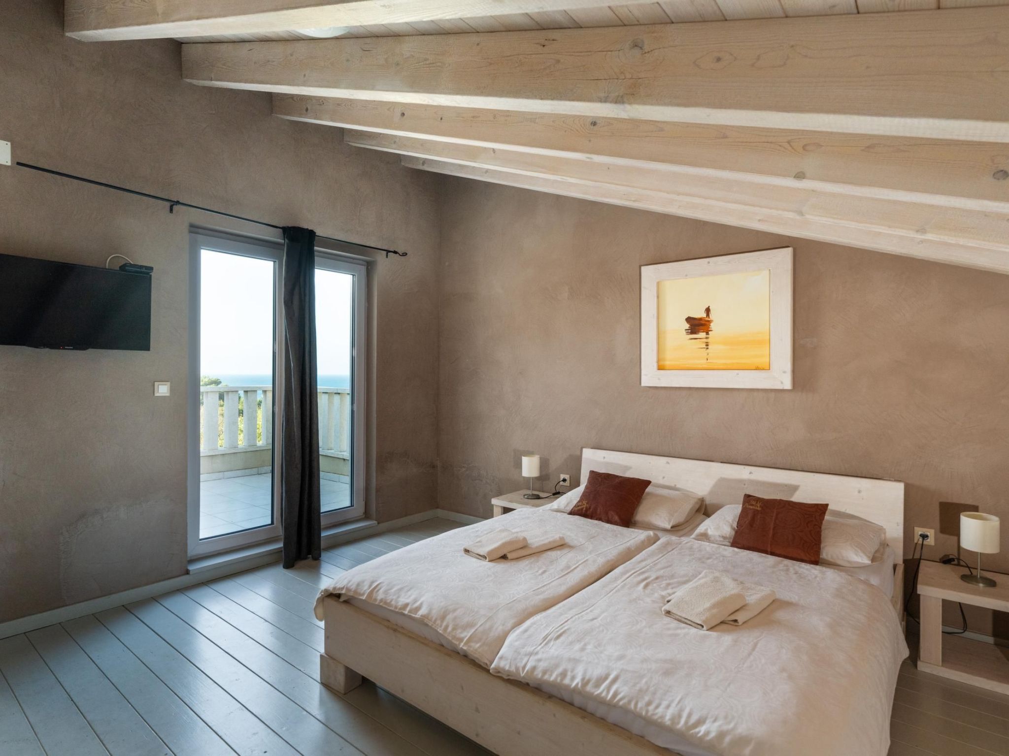 8-Schlafzimmer-Villa Bianca mit Pool, Sauna, Billard-Dedans