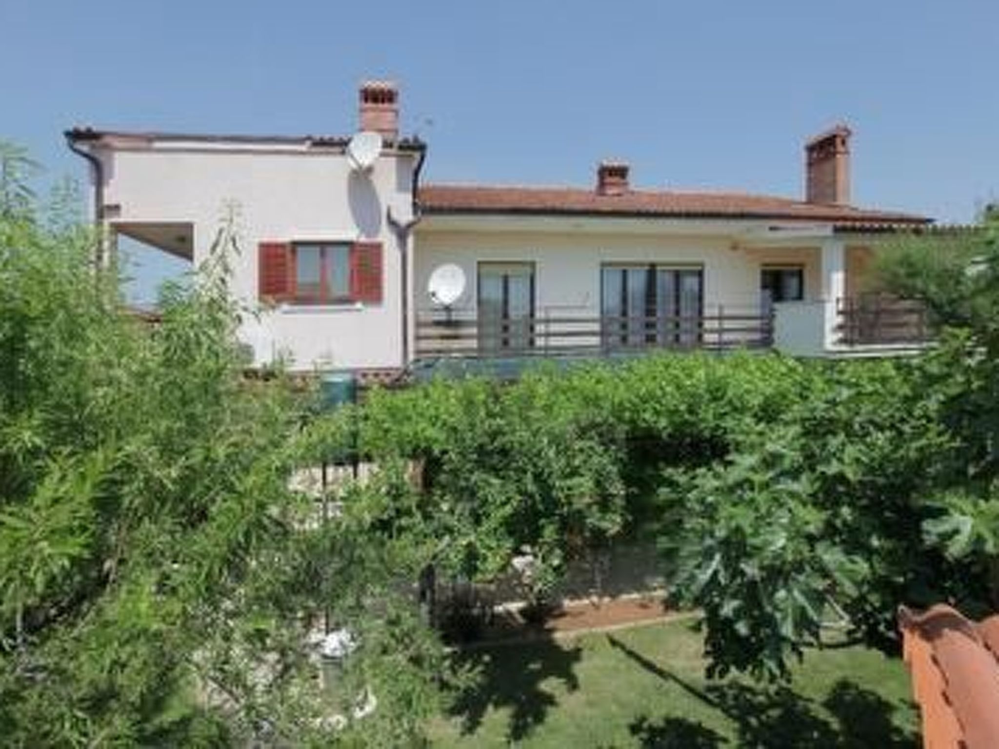 mit privater Terrasse Accommodation in Medulin