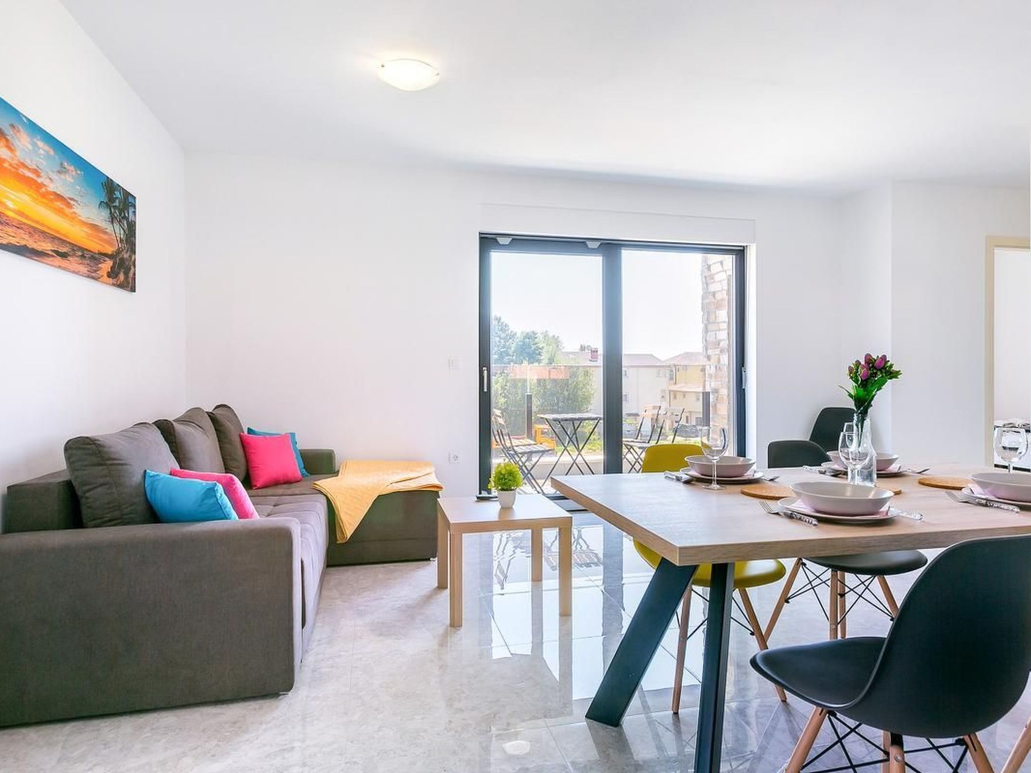 Wohnung 'Nevia B6' mit Blick auf das Wasser