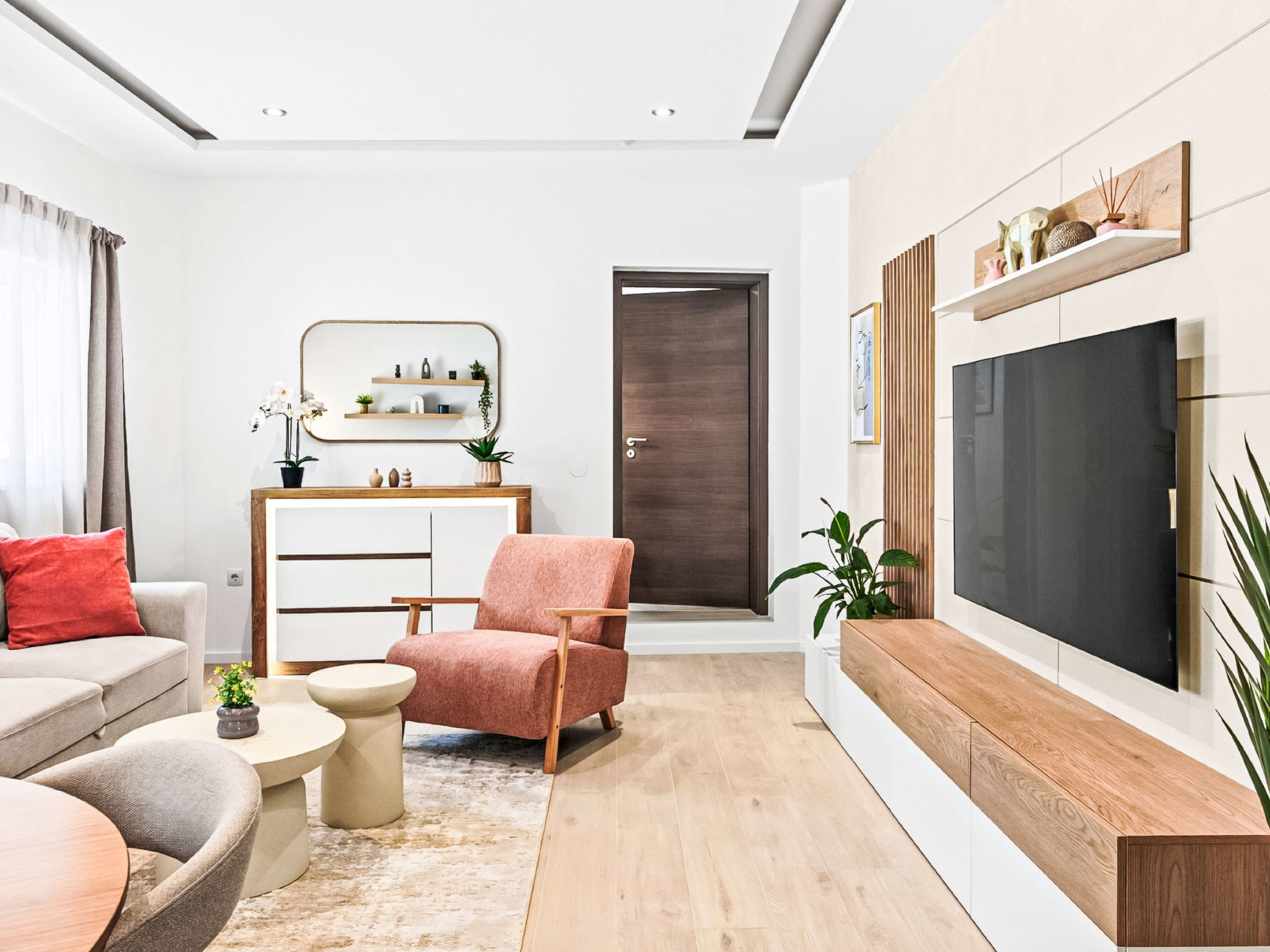 2-Schlafzimmer-Wohnung mit gemeinsamem Schwimmbad