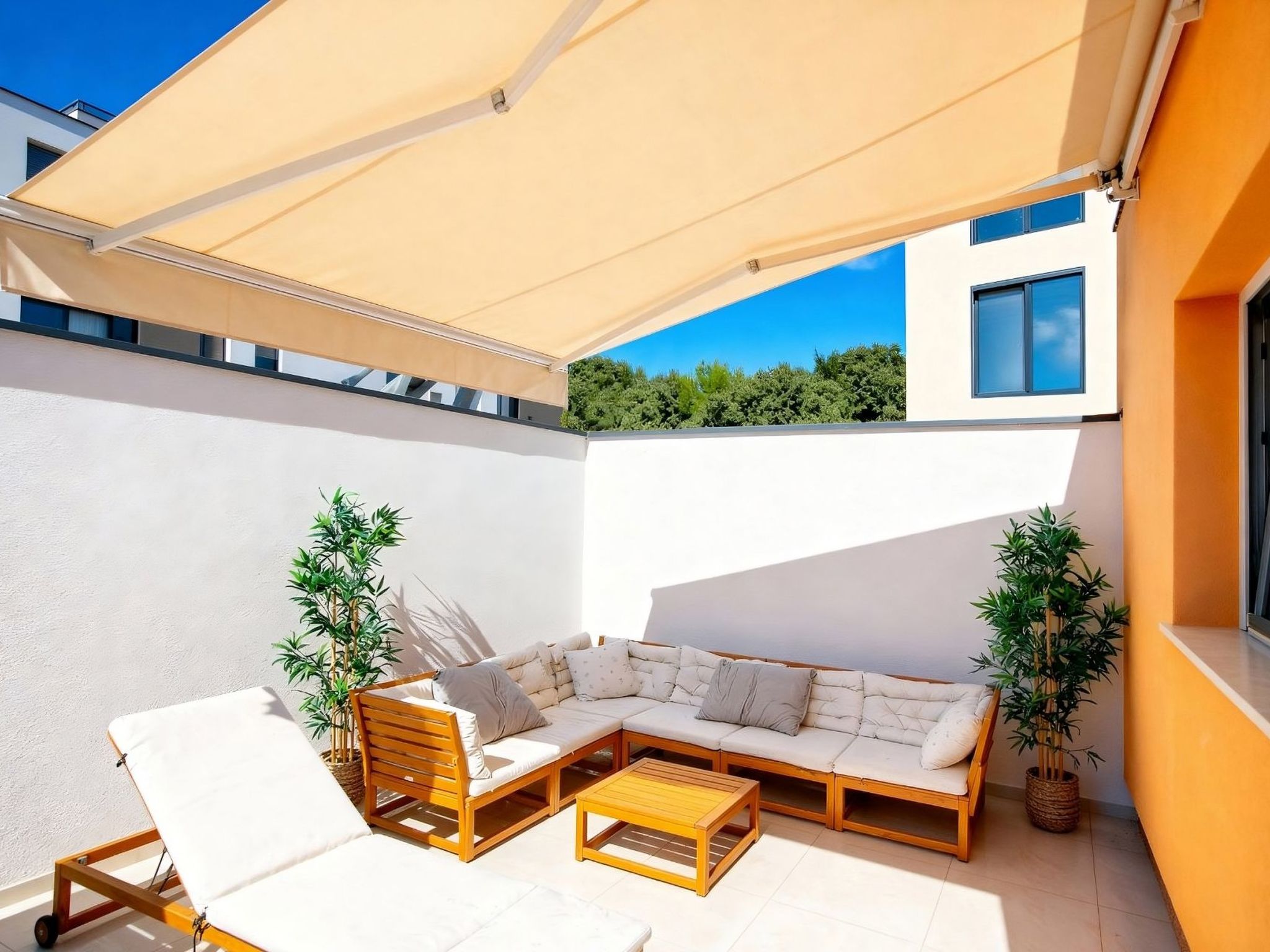 Photo of 2-Schlafzimmer-Wohnung mit gemeinsamem Schwimmbad