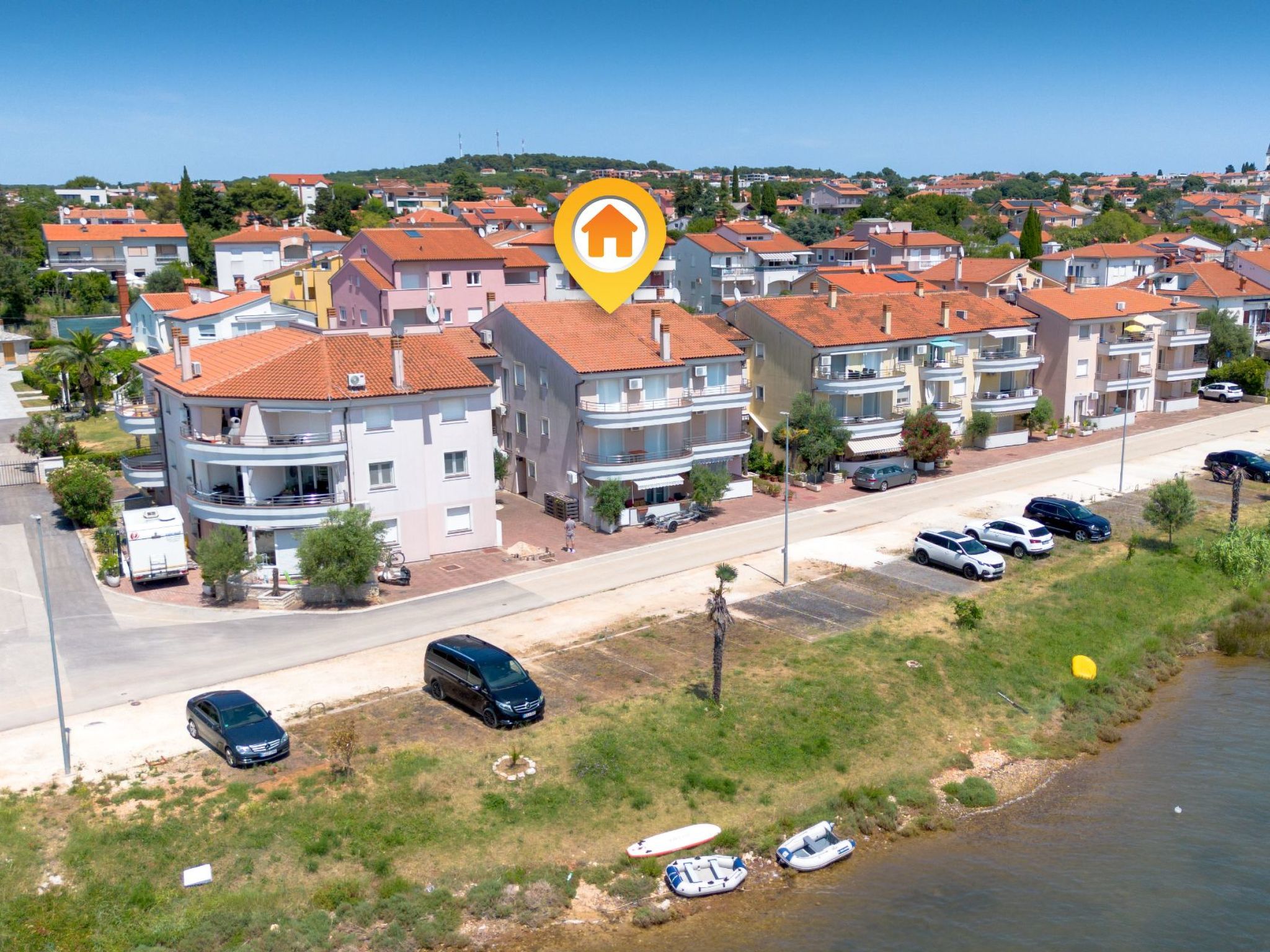 Photo of FeWo mit 2 Schlafzimmern und Meerblick