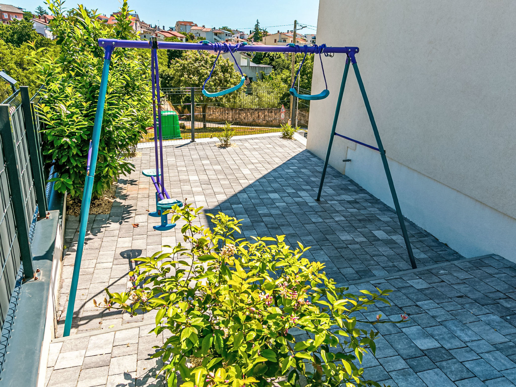 Villa Delfin mit Pool - Draußen