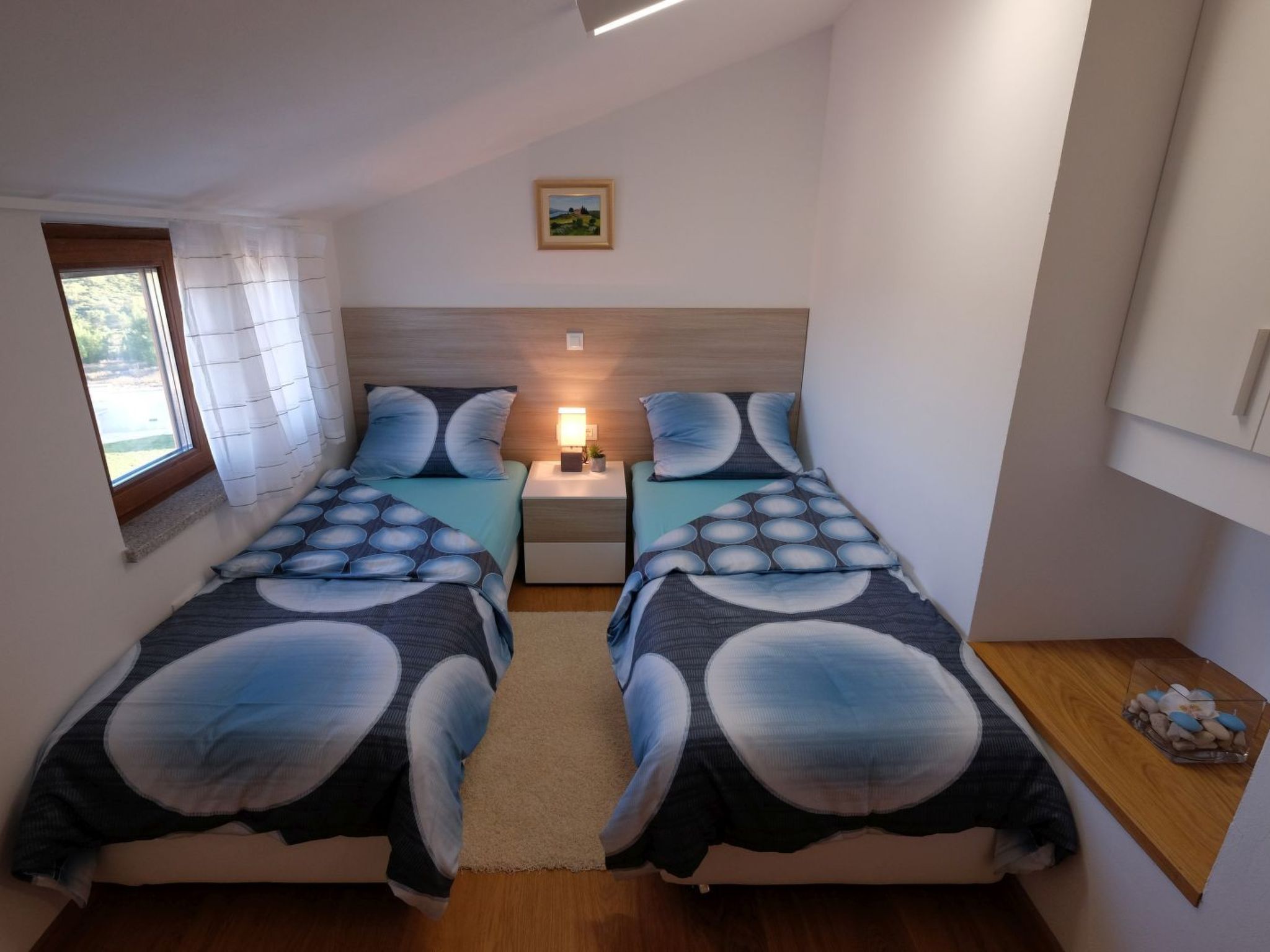 Nettes Ferienhaus in Pomer mit Privatem Pool