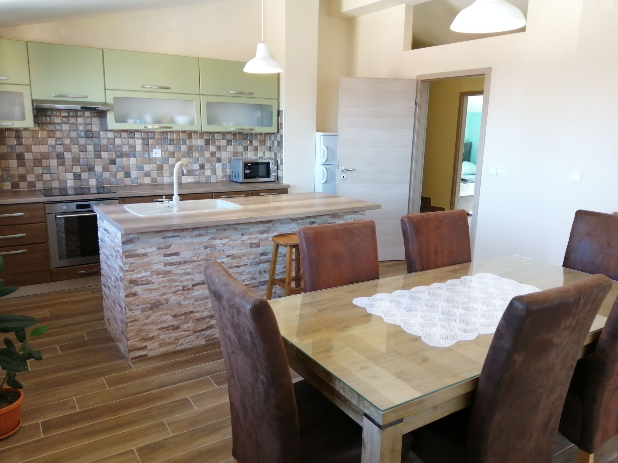 Apartment mit drei Schlafzimmern und Meerblick-Inside