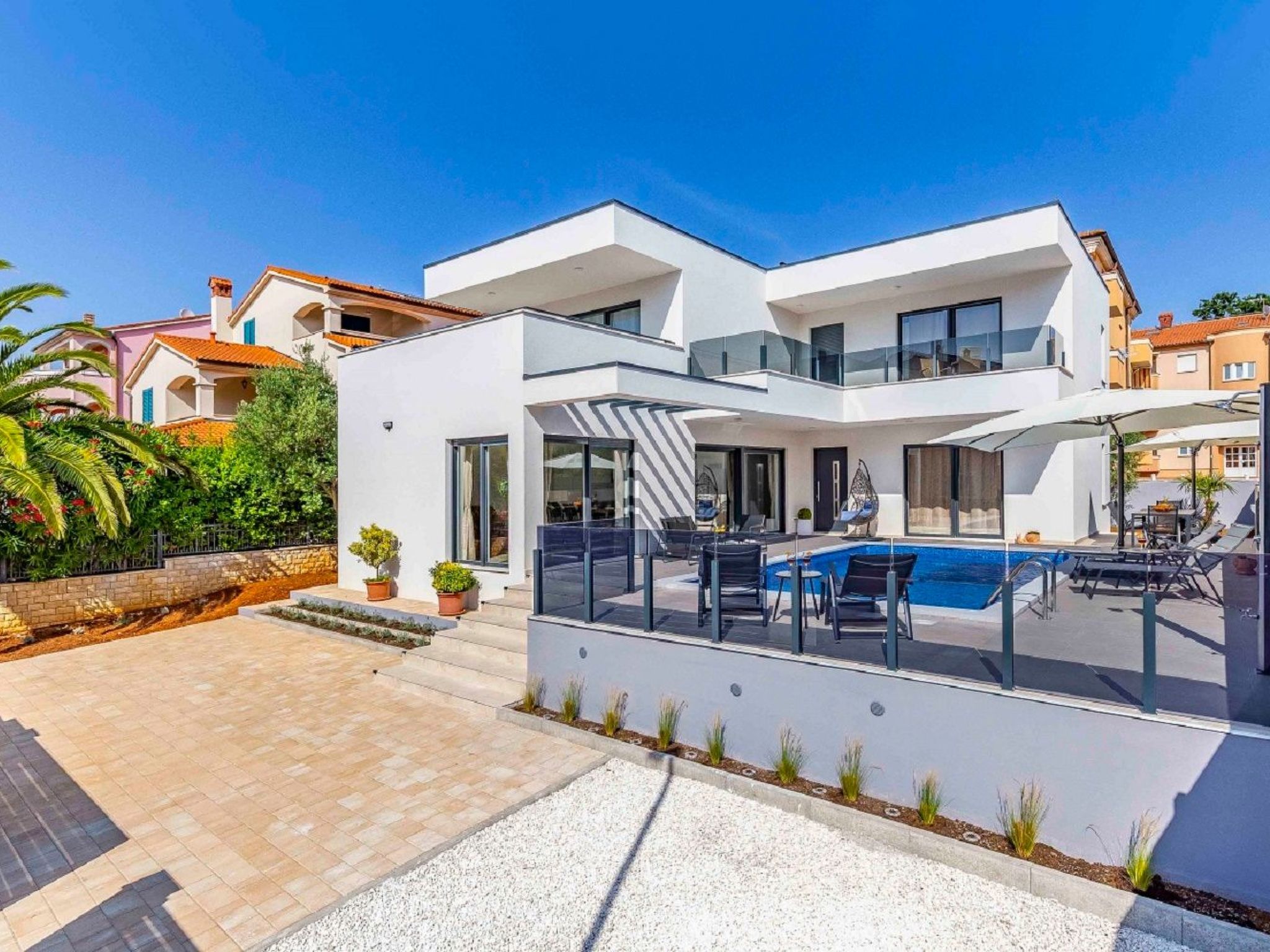 De lux "Villa Bieca", in der Nähe des Sandstrandes-Draußen