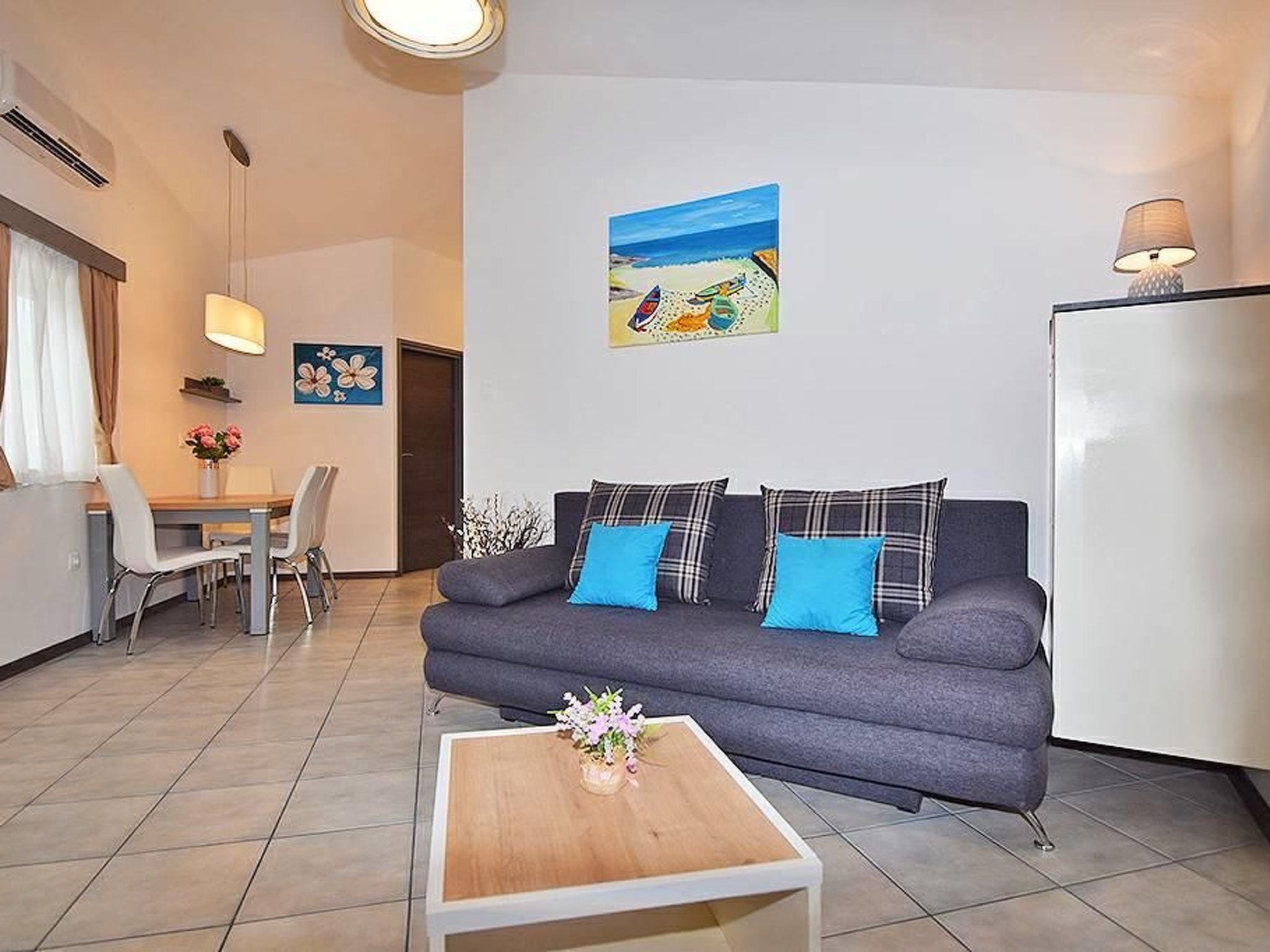 Modernes und komfortables Wohndesign-Inside