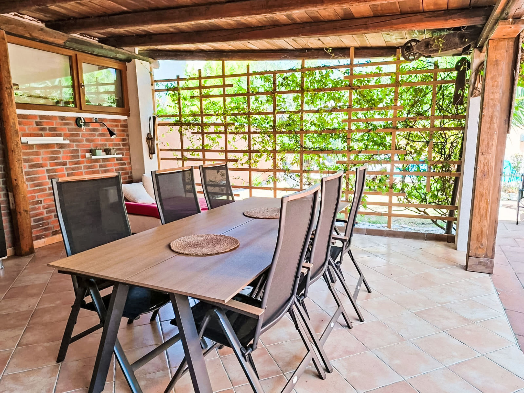 Family Apartment Oros Medulin, with a pool - Dehors