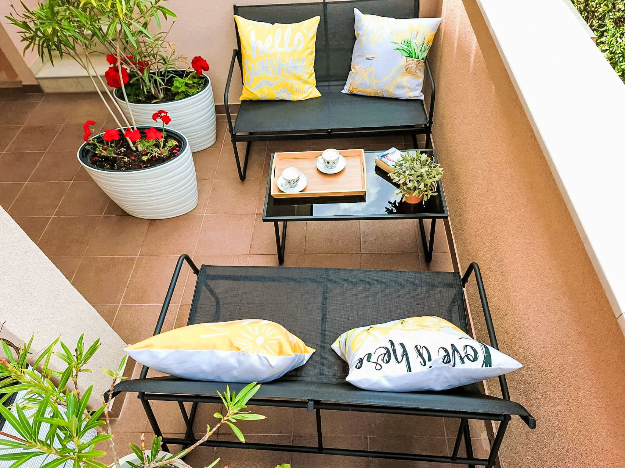 Family Apartment Oros Medulin, with a pool - Dehors