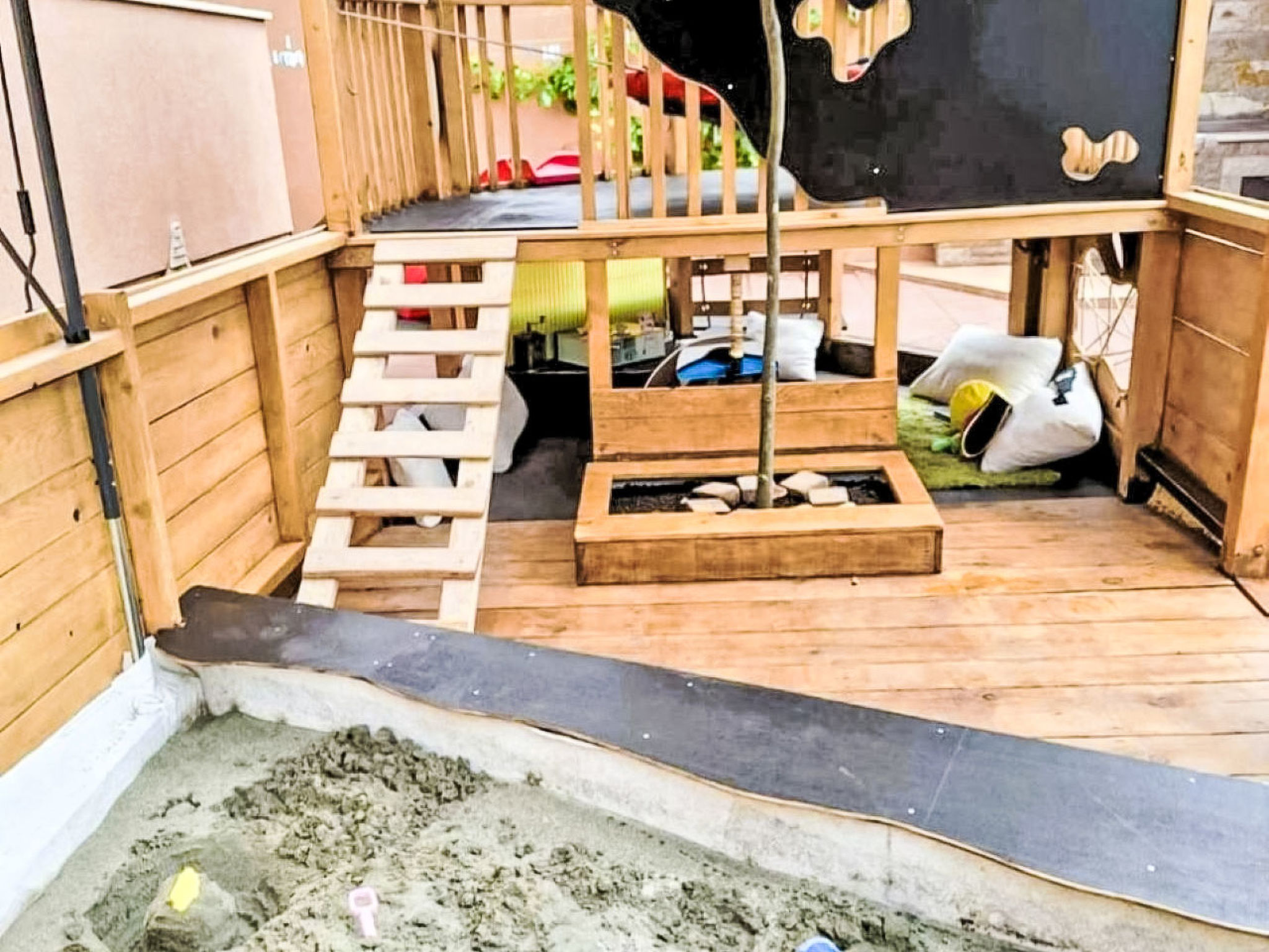 Family Apartment Oros Medulin, with a pool - Dehors