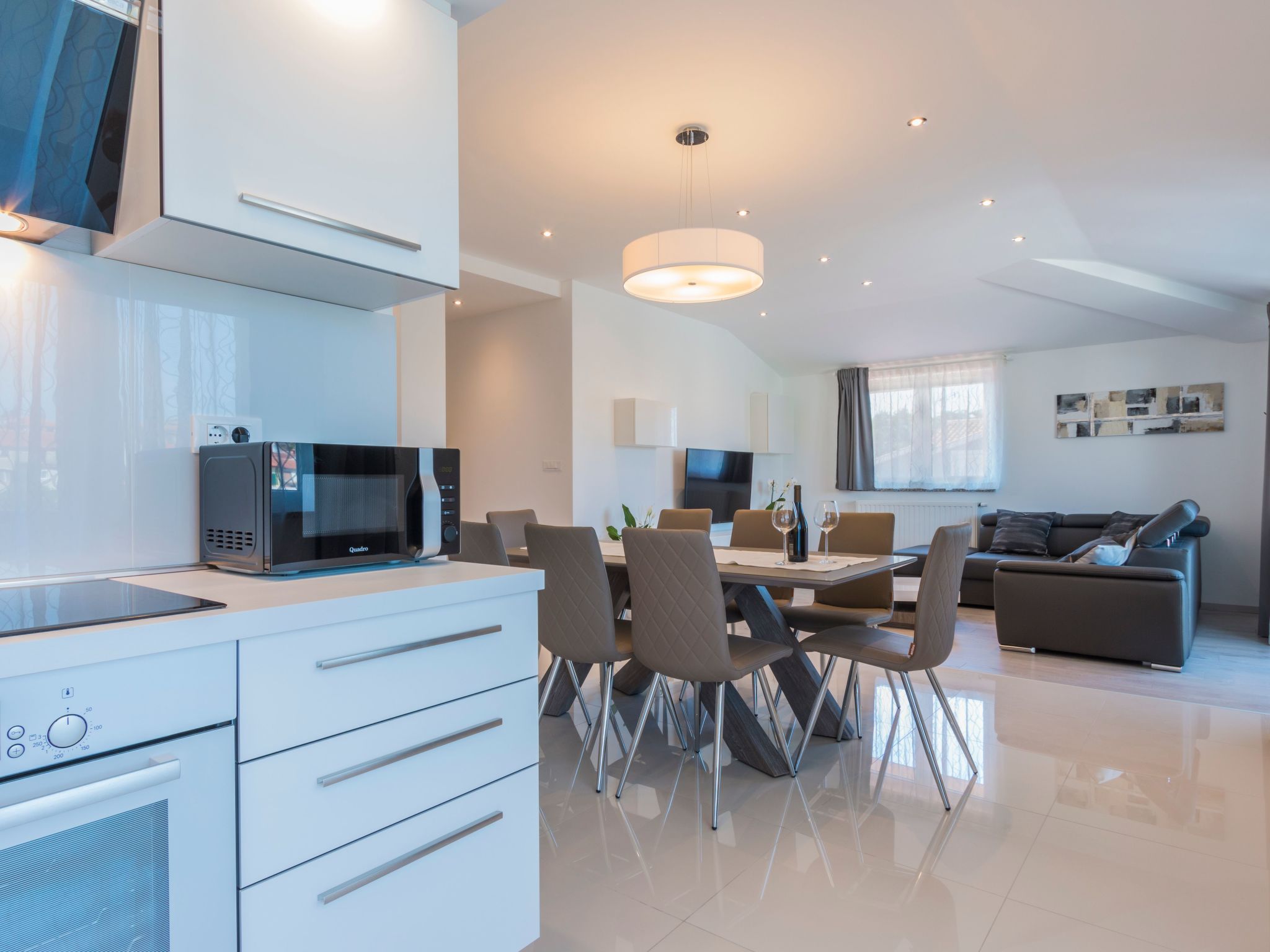 Luxus-Wohnung Igor Attic-Drinnen