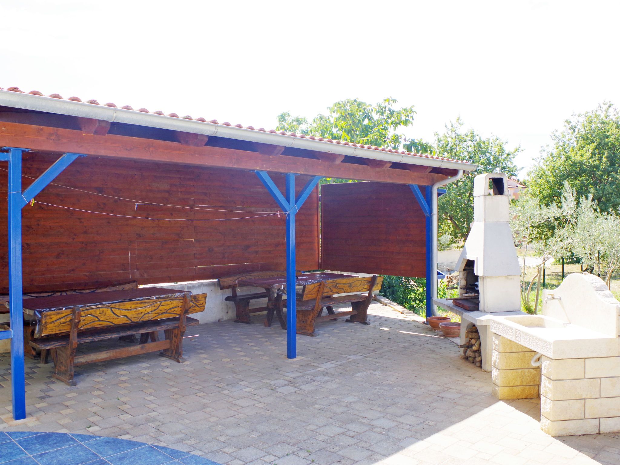 Für 10 Personen in Medulin, Istrien (Südküste von Istrien)-Buiten