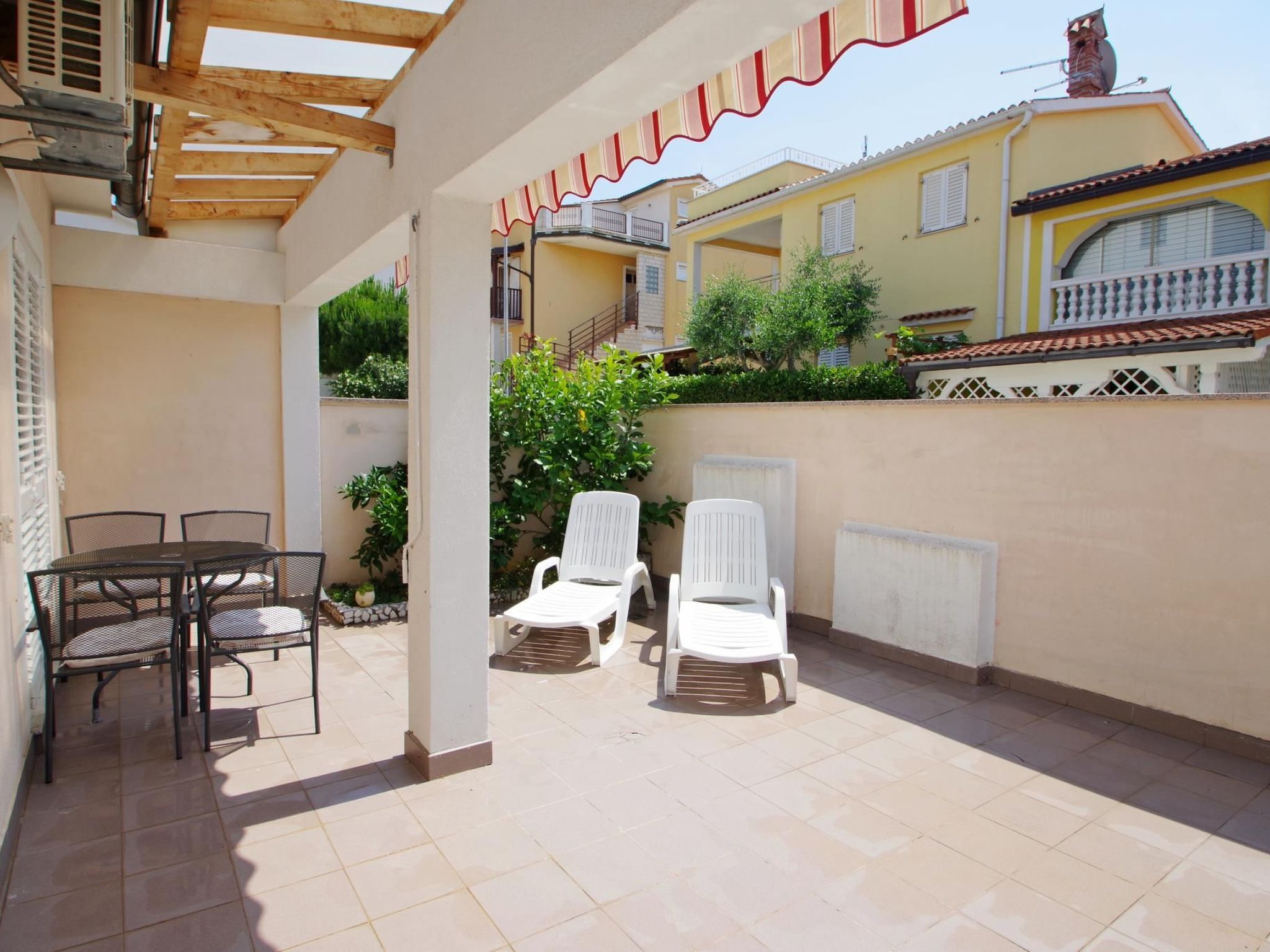 In Medulin, in der Nähe des Strandes