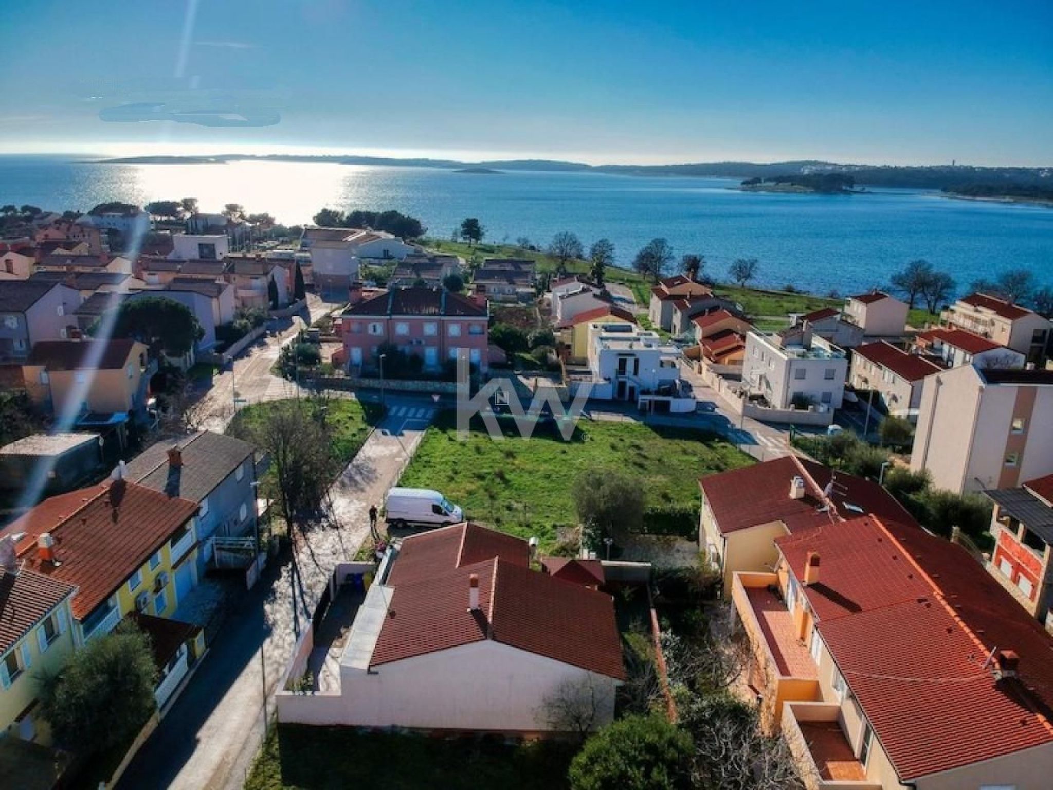 In Medulin, in der Nähe des Strandes-Draußen