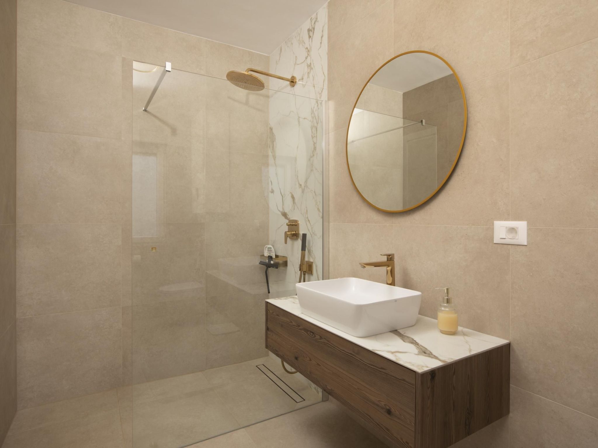 Villa Oasis mit beheiztem Pool, 700 m vom Meer entfernt-Inside